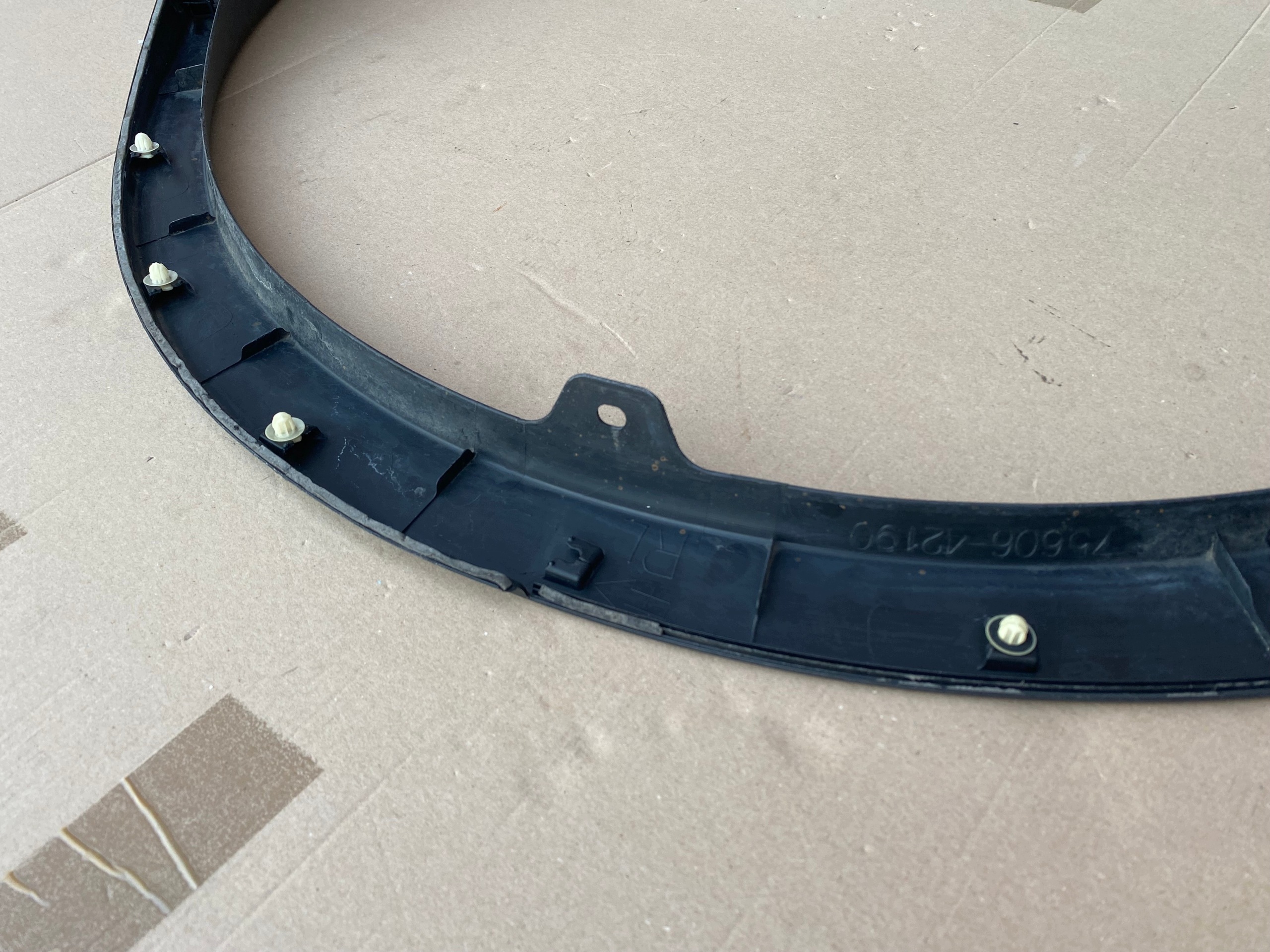 OEM 75606-42190 framstötskåpsförstärkningsstång image 9