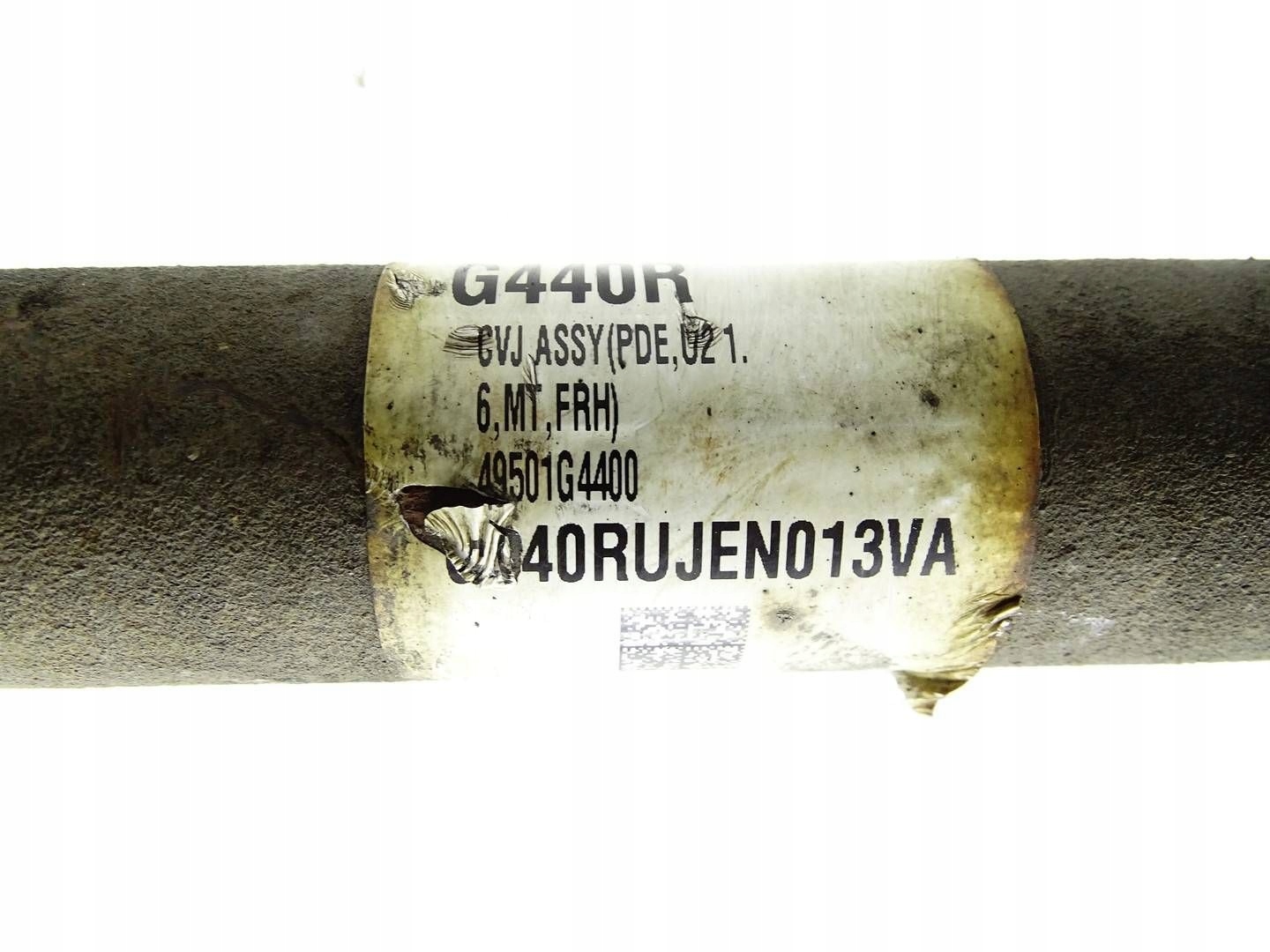 Semieje largo Kia OE 49501G4400 usado image 7
