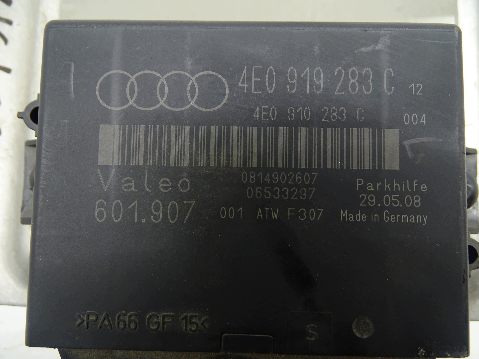 Module PDC Audi A8 D3 OEM 4E0919283C - Occasion image 3