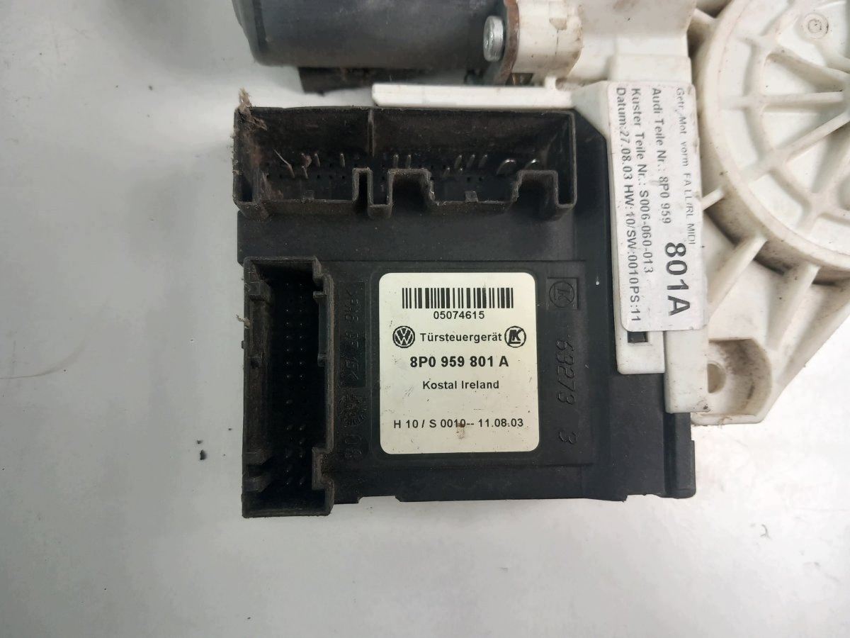 Regulador de ventana izquierda delantera Audi A3 8P OEM 8P0959801A image 3