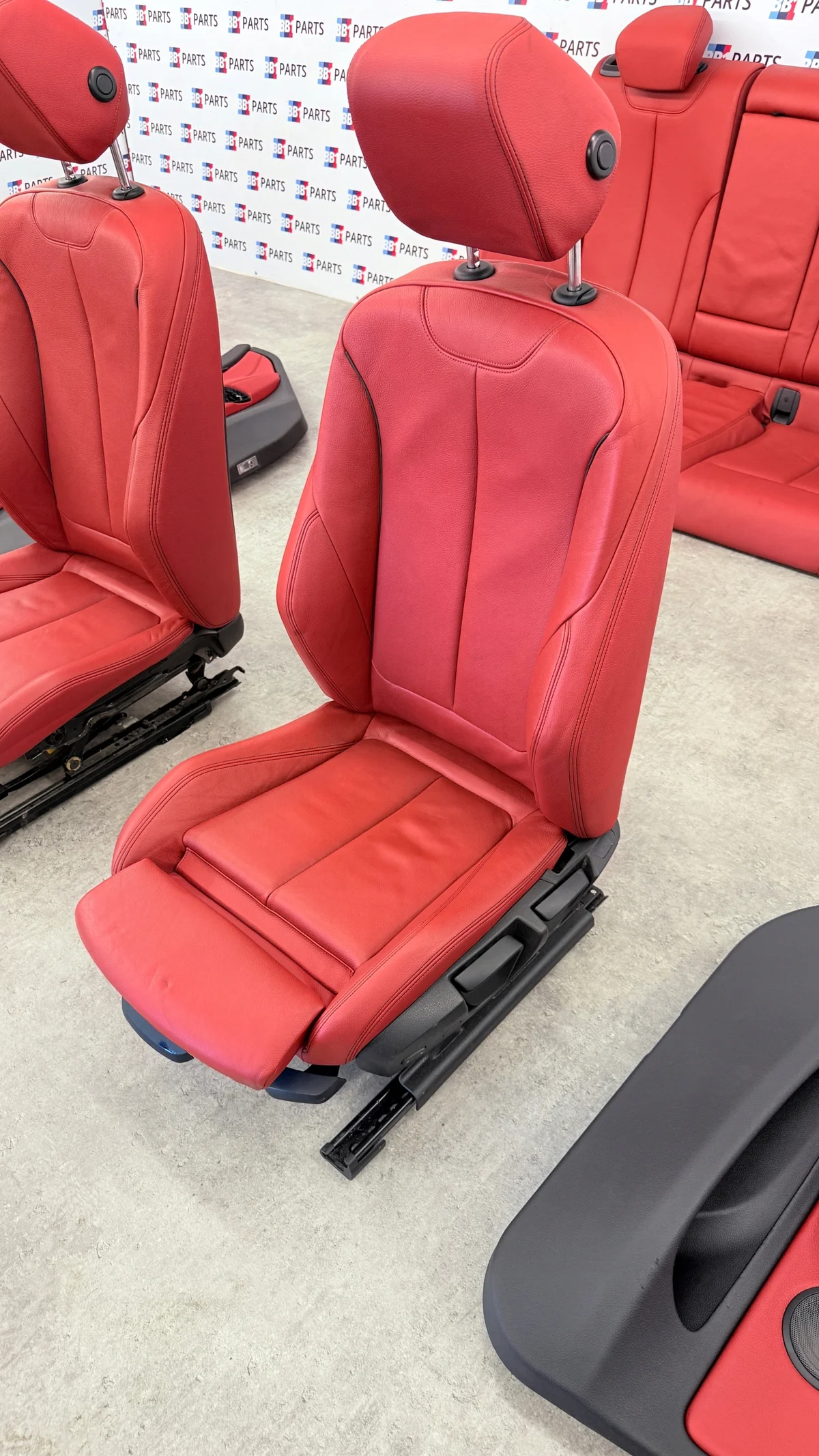 BMW F36 Sitze Leder M-Paket Rot Sitzheizung image 3