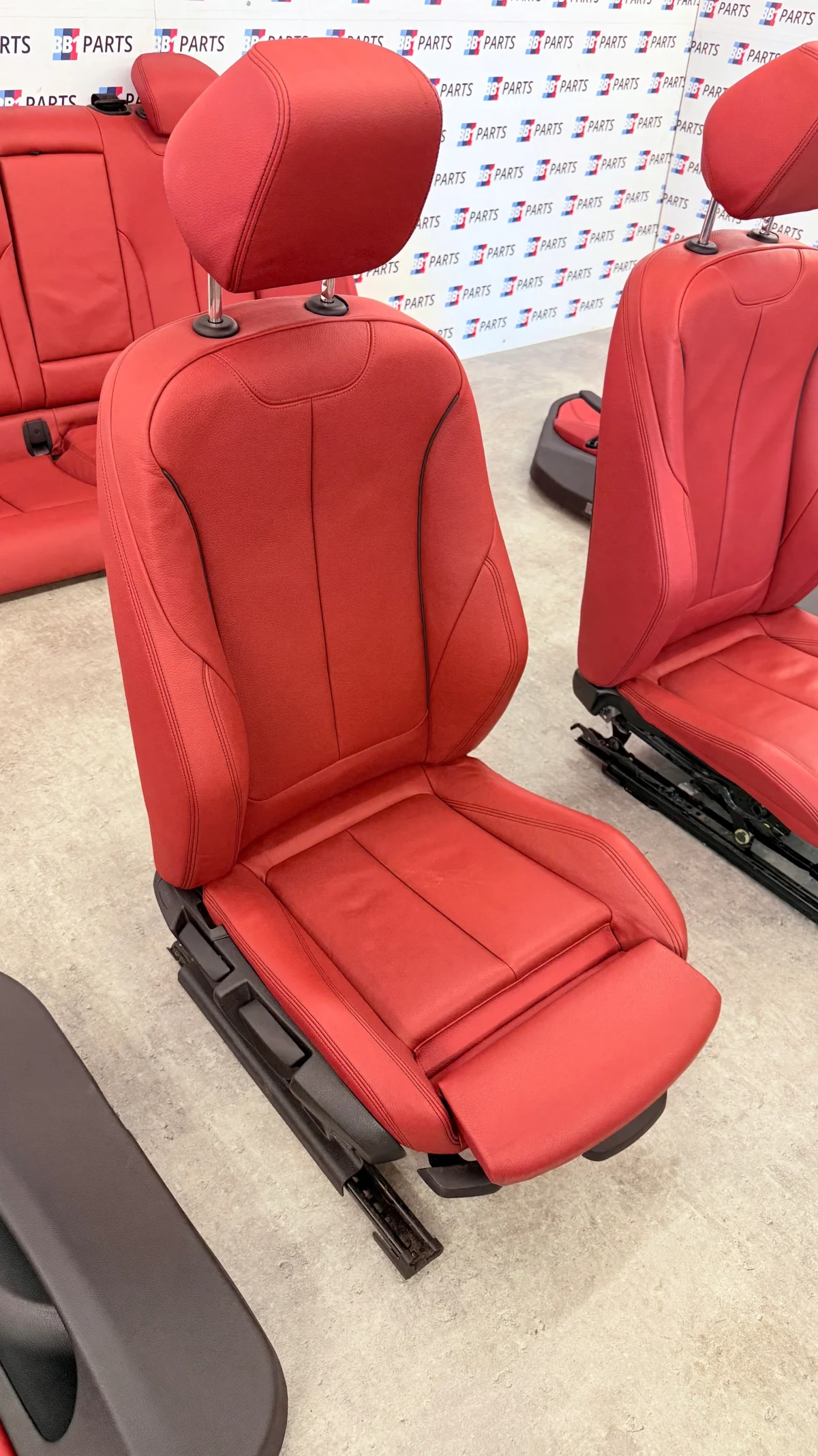 BMW F36 Sitze Leder M-Paket Rot Sitzheizung image 4
