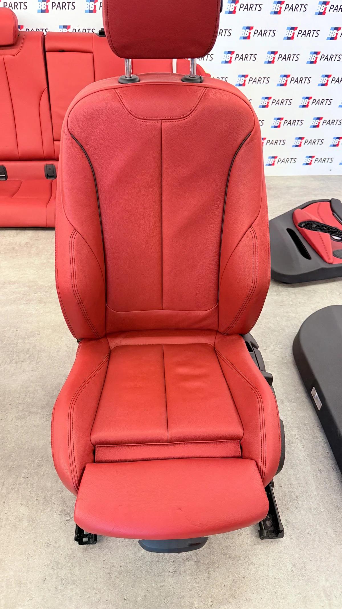 BMW F36 Sitze Leder M-Paket Rot Sitzheizung image 5