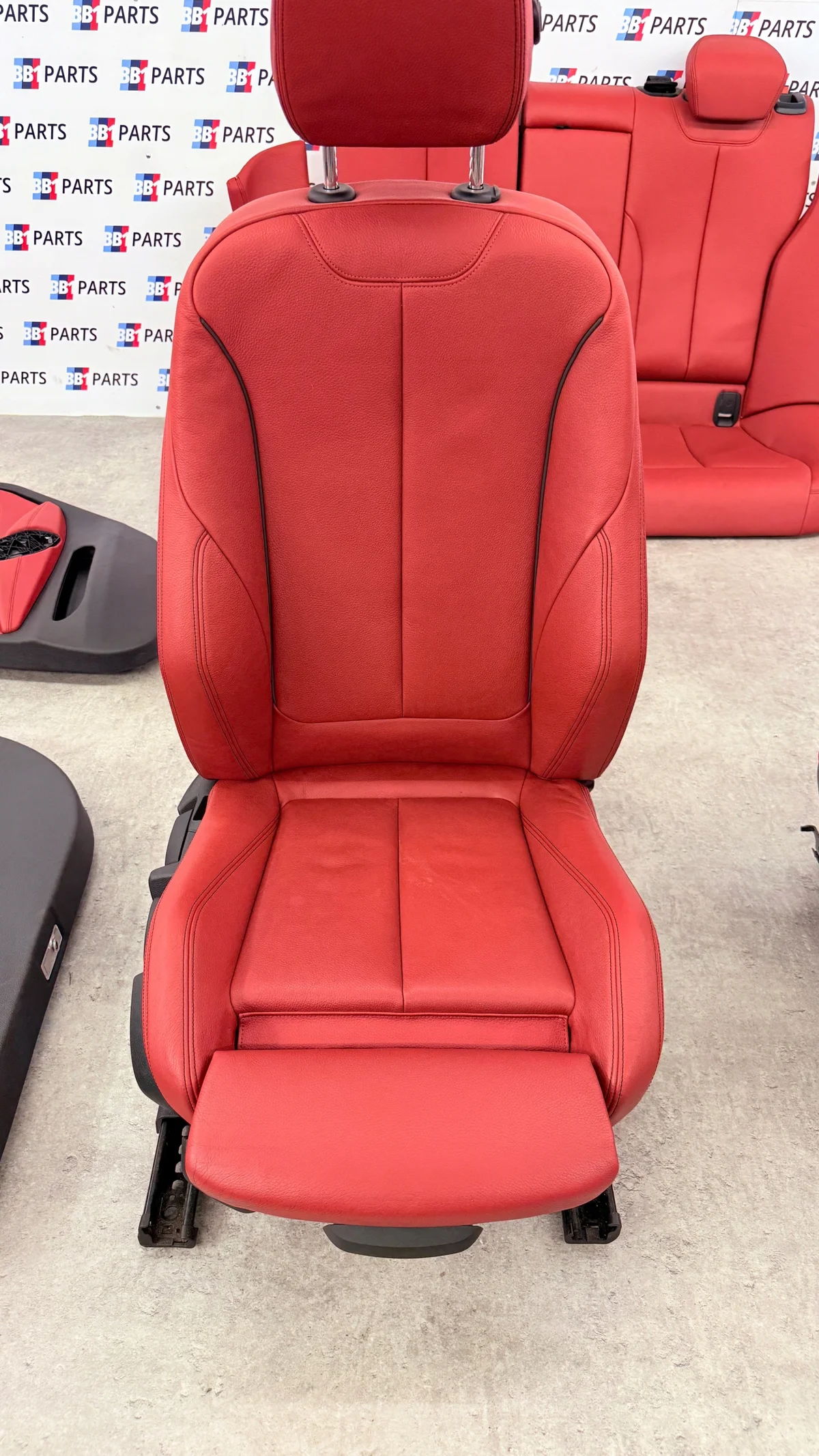 BMW F36 Sitze Leder M-Paket Rot Sitzheizung image 6