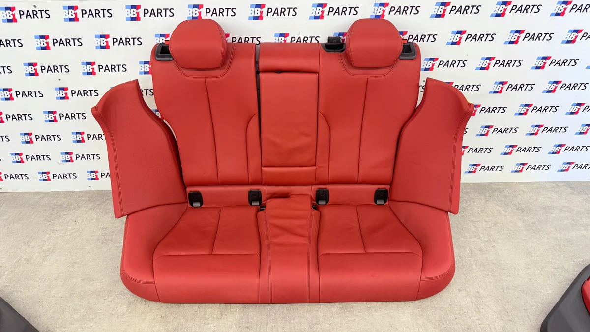 BMW F36 Sitze Leder M-Paket Rot Sitzheizung image 9
