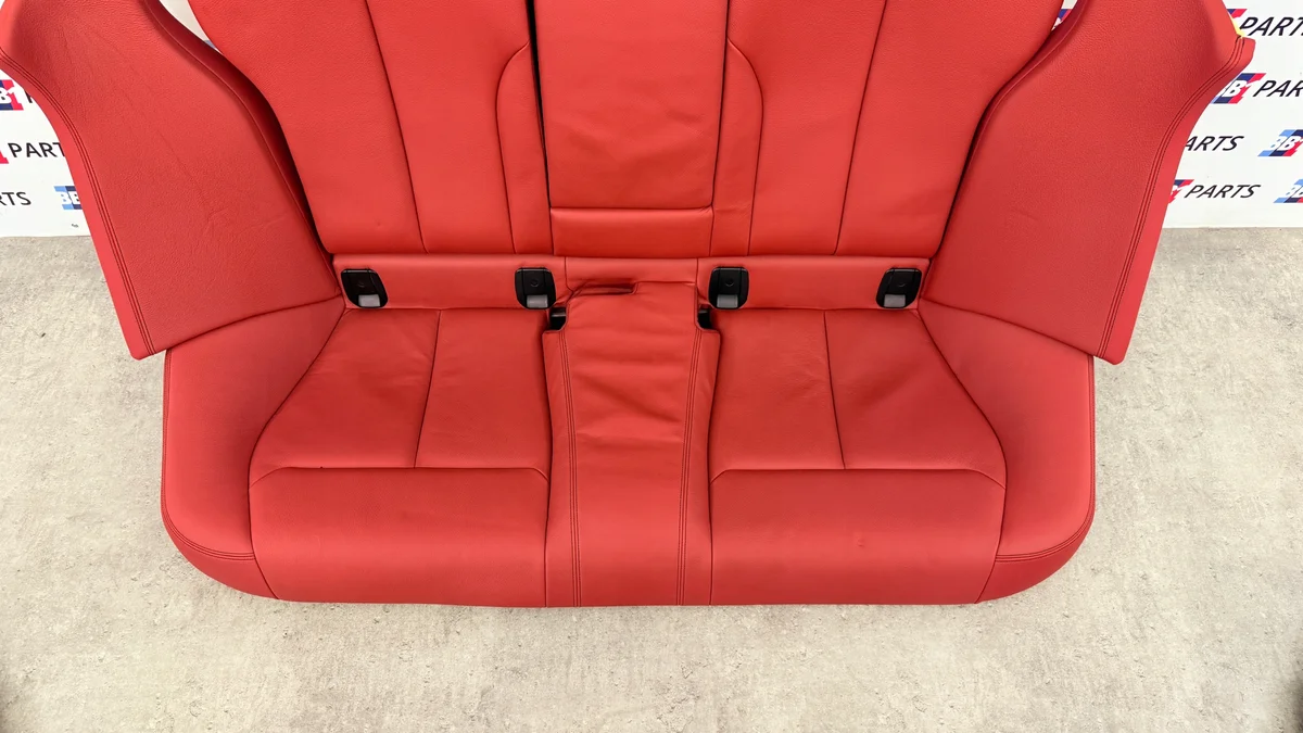 BMW F36 Sitze Leder M-Paket Rot Sitzheizung image 10