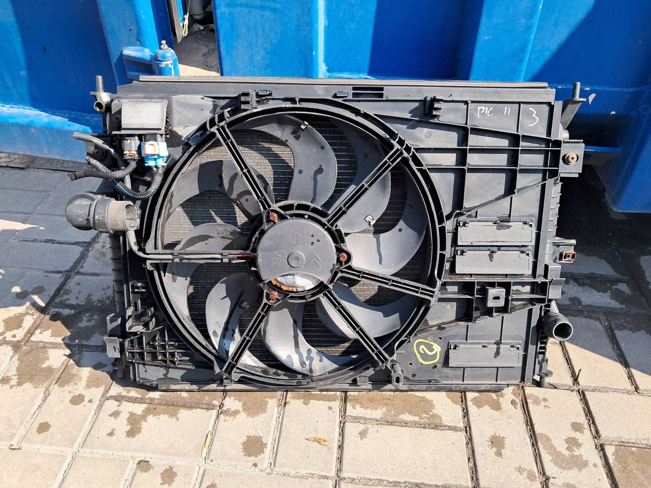 Lüfter OEM 9806313580 für Peugeot 308 II 1.6 HDI