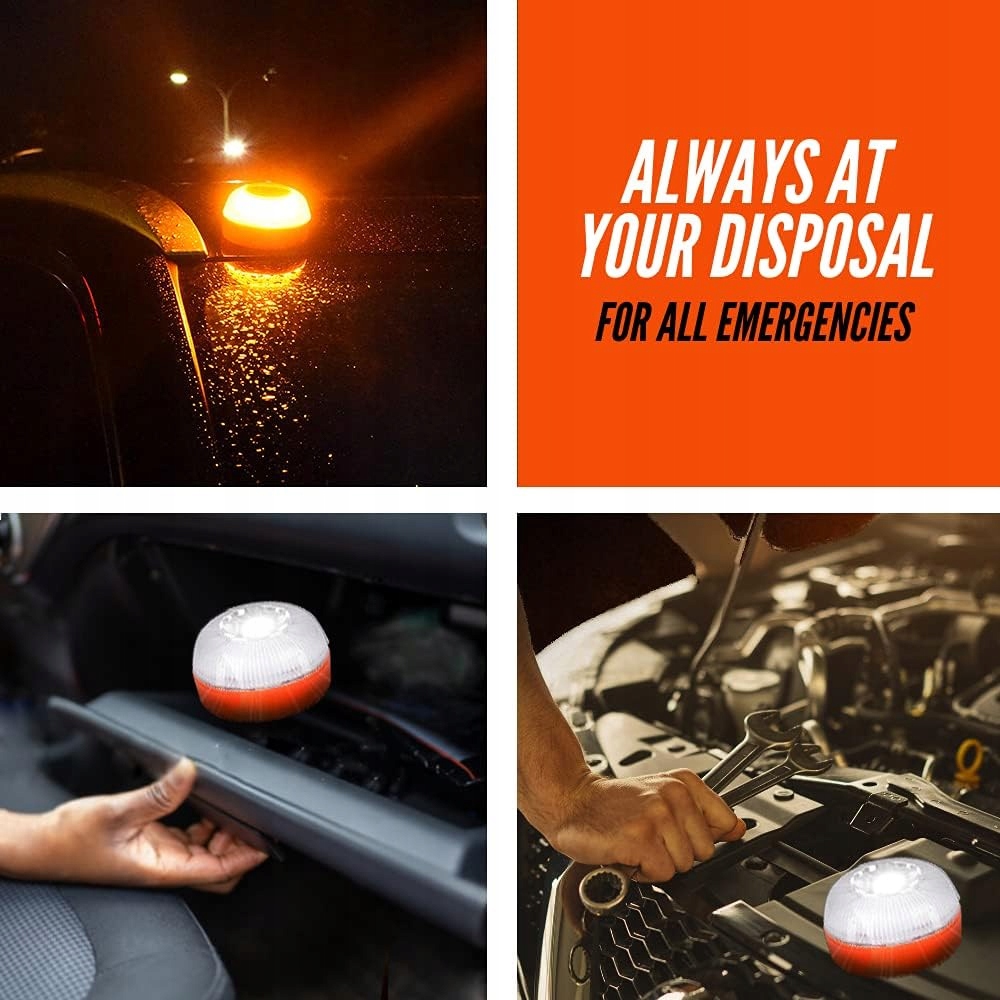 2x V16 Approved Hazard Warning Lights OEM 42342342332 image 7