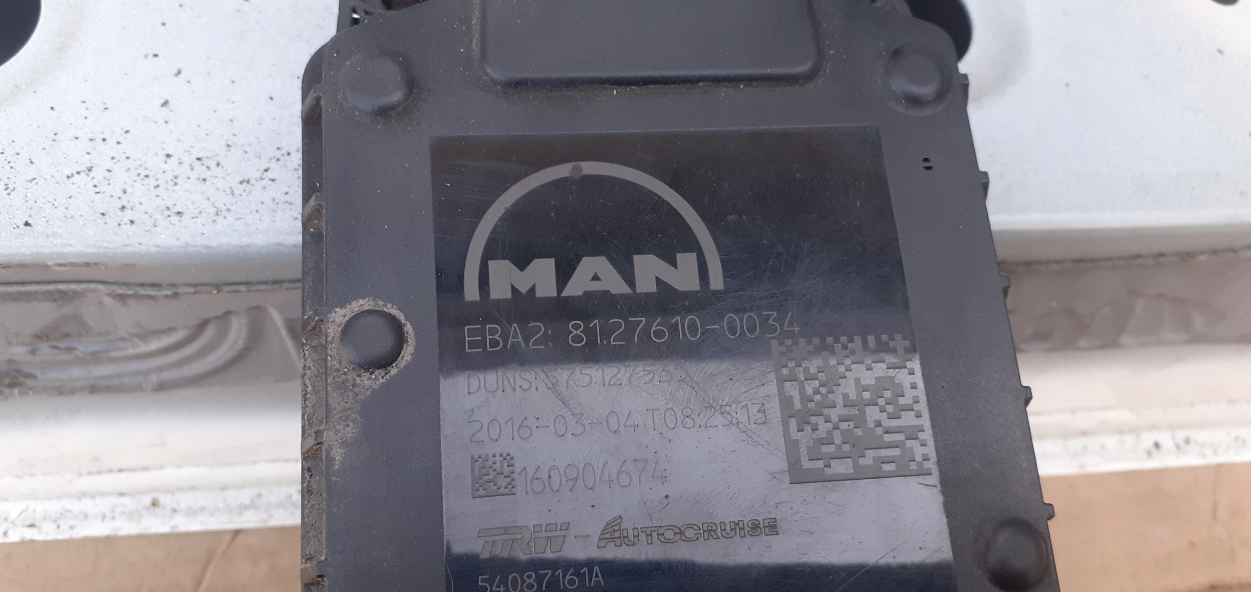 Capteur radar MAN TGX/TGS OEM 81276100034 image 3