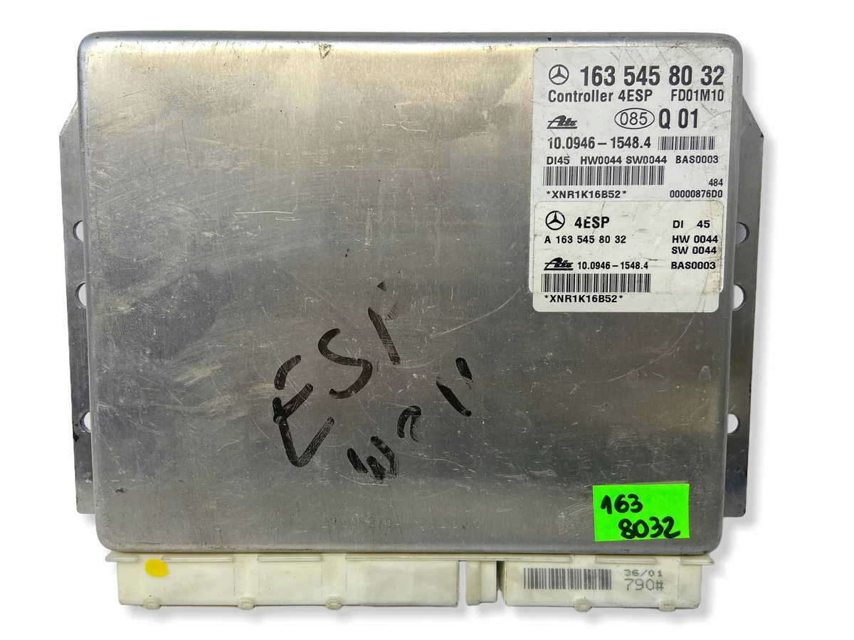 Mercedes ESP Control Module A1635458032