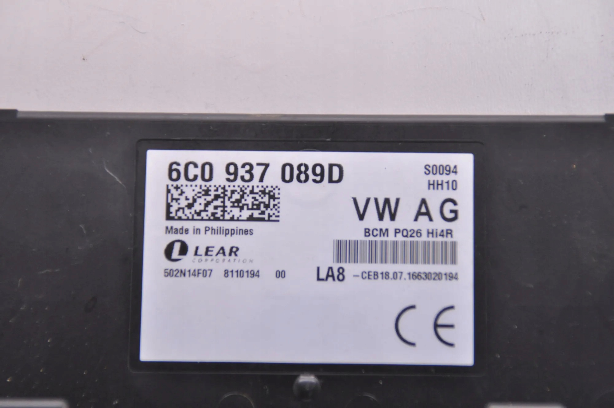 Módulo Skoda Rapid OEM 6C0937089D - Usado image 3