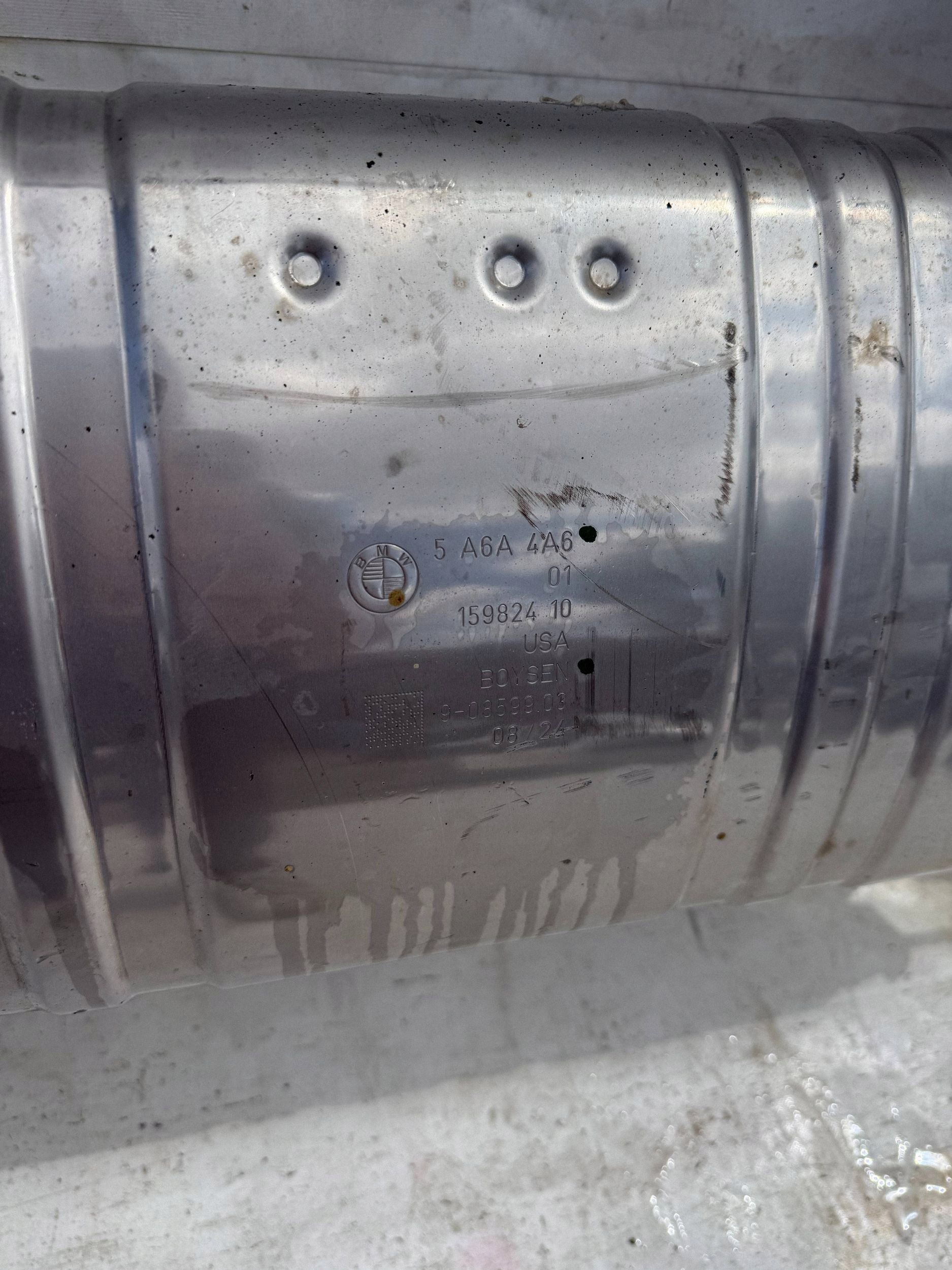 BMW XM G09 Uitlaatsysteem OEM 5A6A4A6 image 6