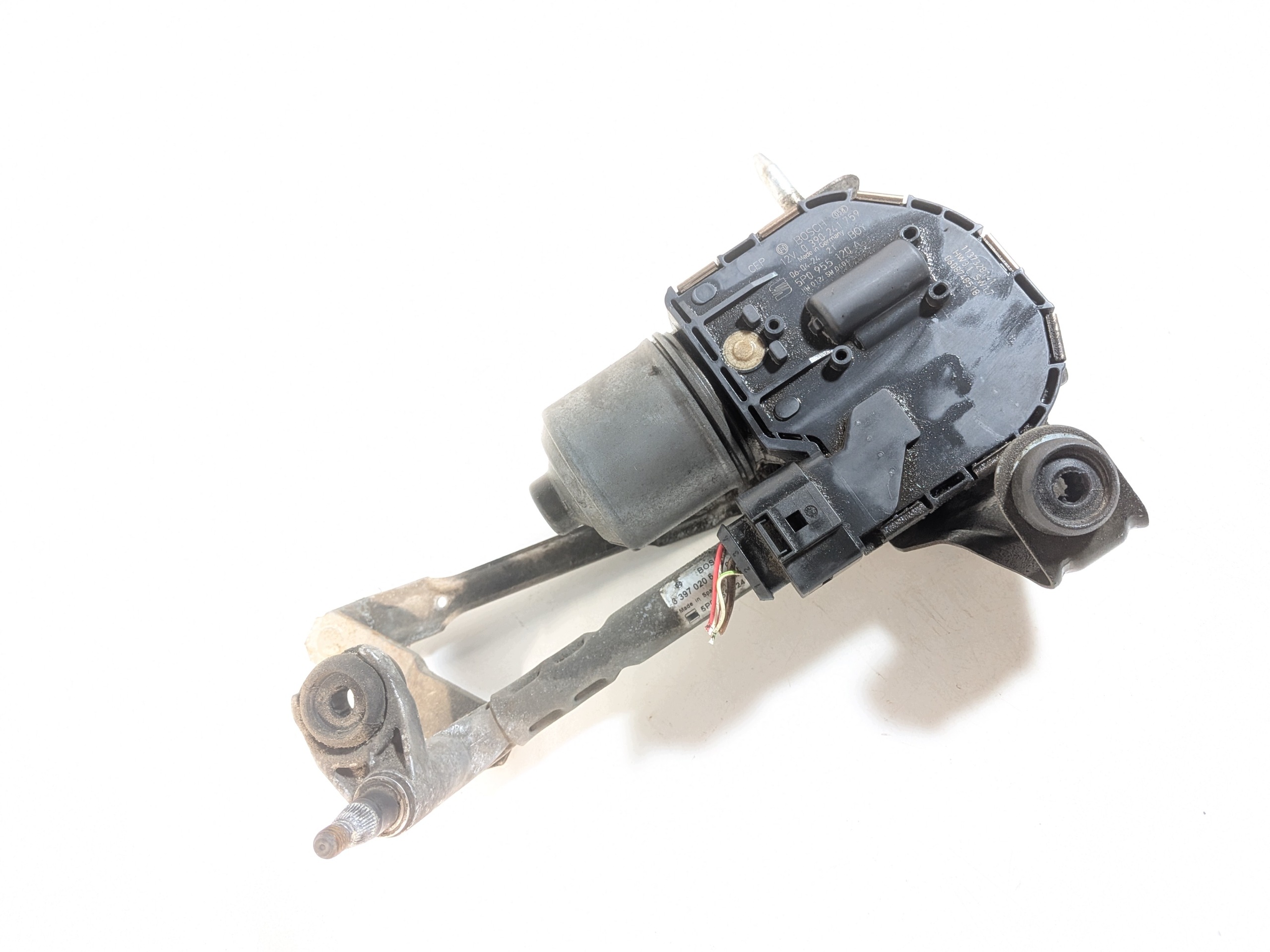 SEAT ALTEA 08R rechter Scheibenwischermotor OEM 5P0955120A