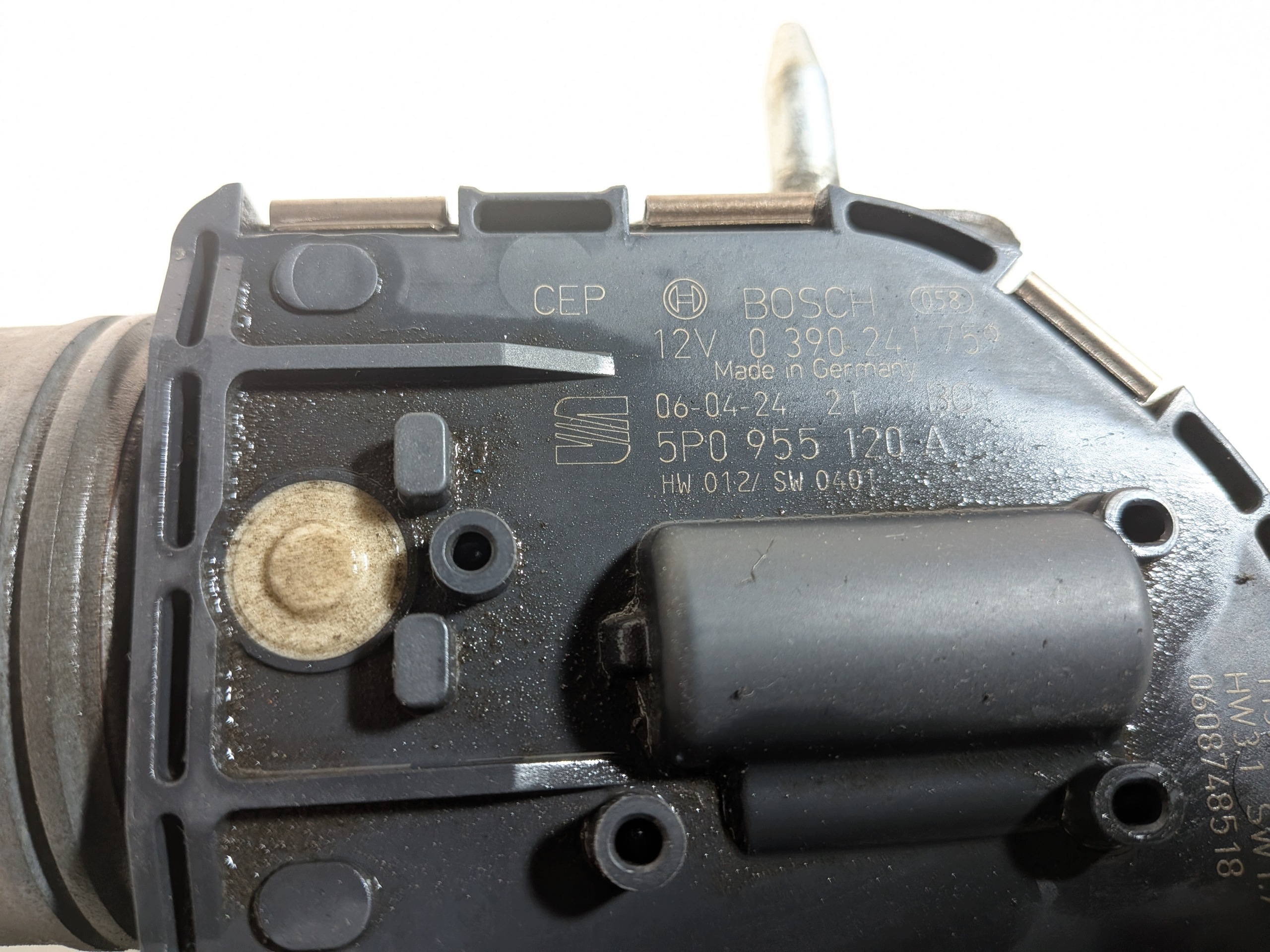 SEAT ALTEA 08R rechter Scheibenwischermotor OEM 5P0955120A image 5