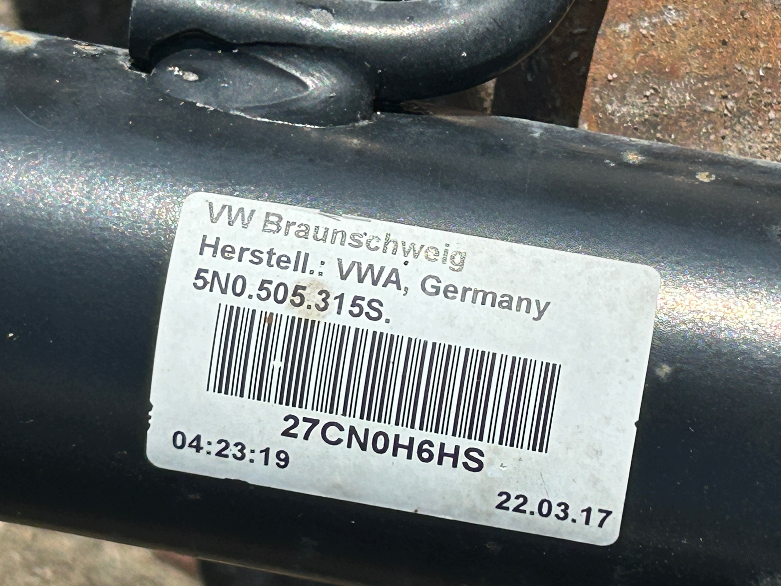 Audi Q3 8U Hinterachsschwinge OEM 5N0505315S image 4