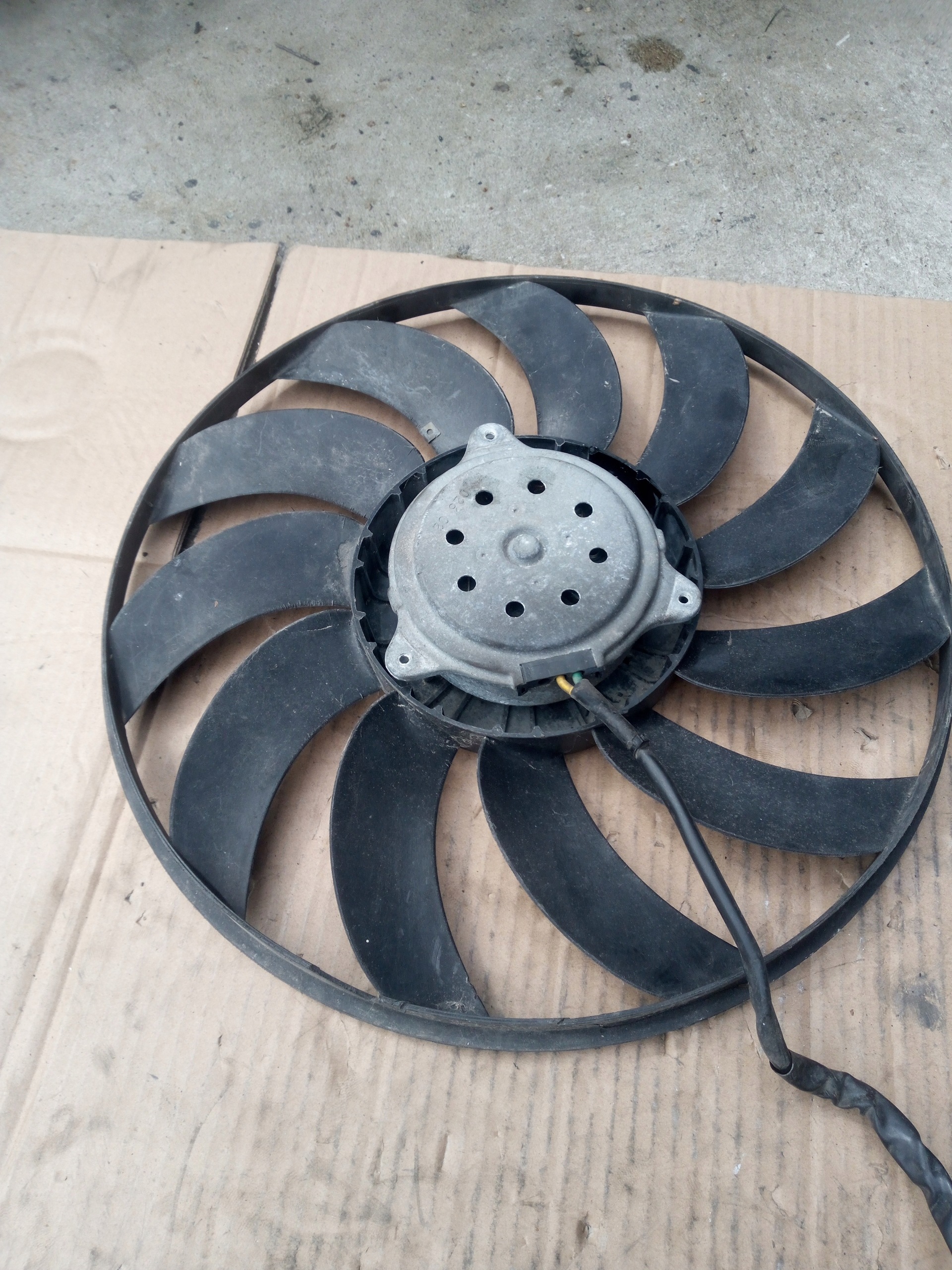 Kylarfläkt Modul OEM 8E0959501D - Audi A4 B6 B7 A6 C5 image 10