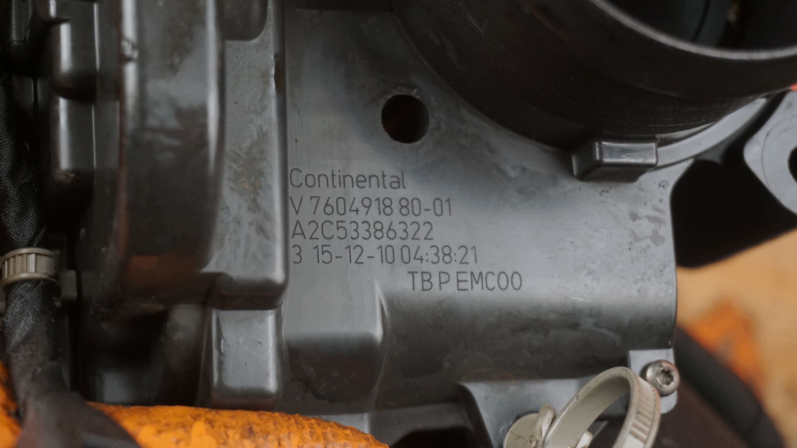 Corps de papillon OEM A2C53386322 pour Citroen DS3 1.6 image 5