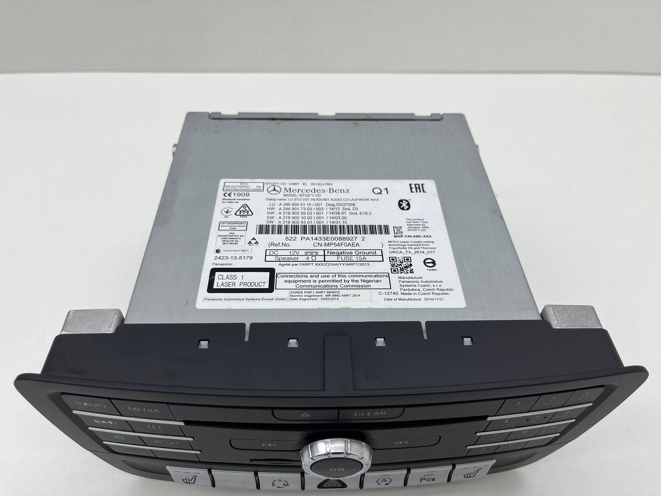 Radio d'origine Mercedes OEM A2469005115 image 3