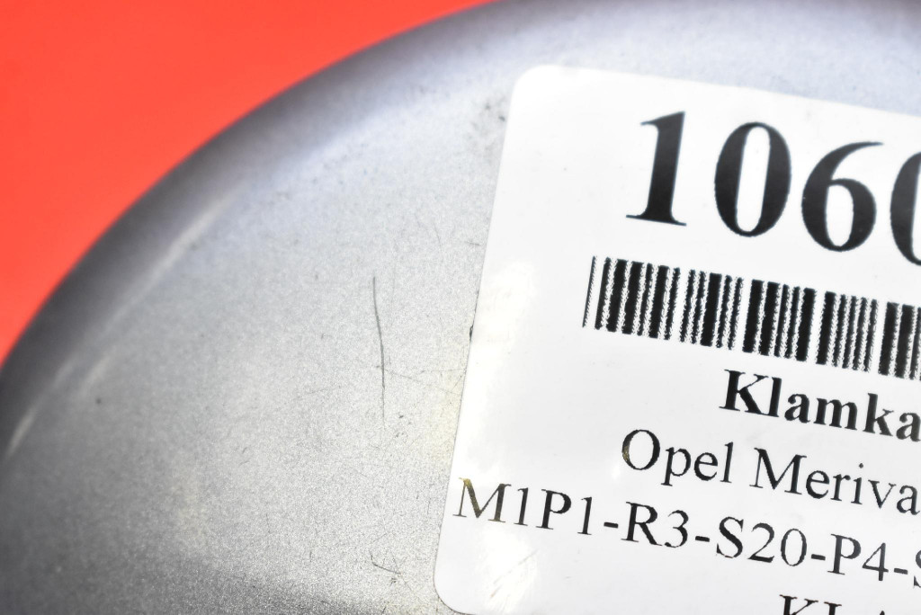 Heckklappenknopf OEM 13194712 Silber Opel Meriva A 04-10 image 7