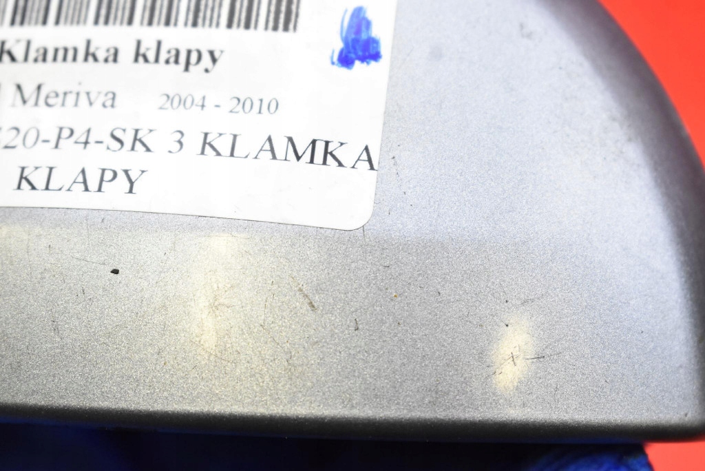 Heckklappenknopf OEM 13194712 Silber Opel Meriva A 04-10 image 9