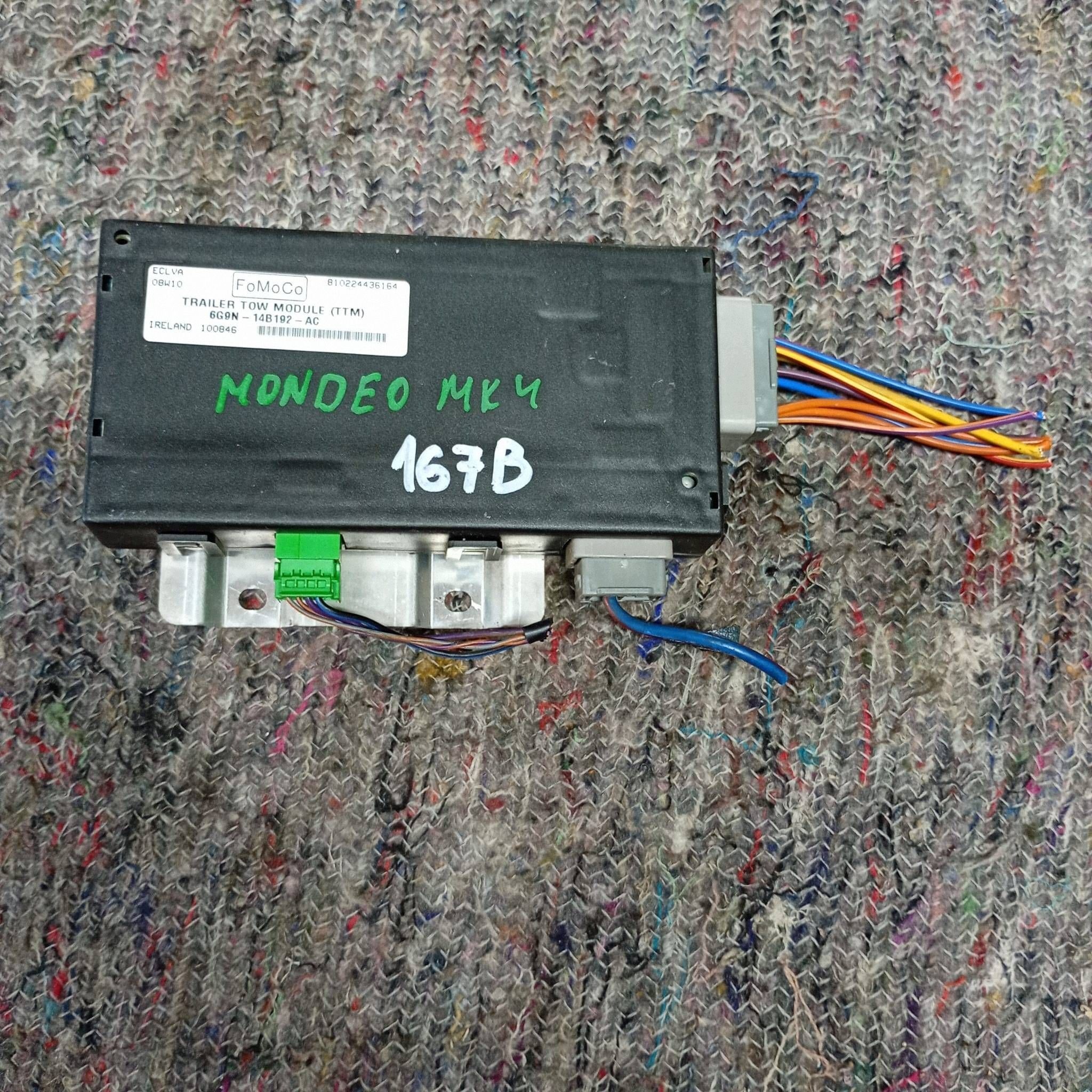 Module Commande Attelage Ford Mondeo MK4 OEM 6G9N-14B192-AC image 2