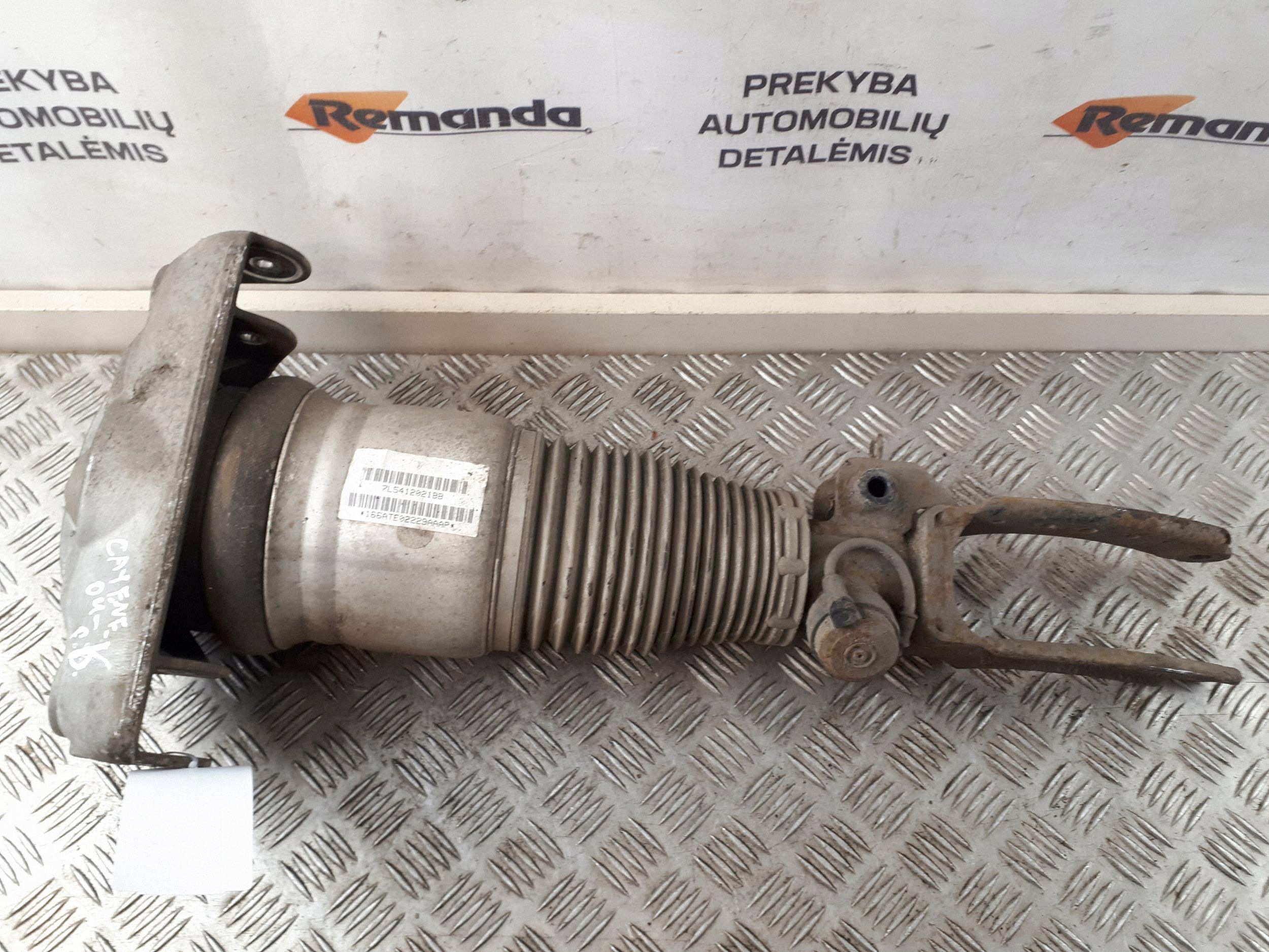 Porsche OE Luftfeder 7L5412021BB Vorne Gebraucht