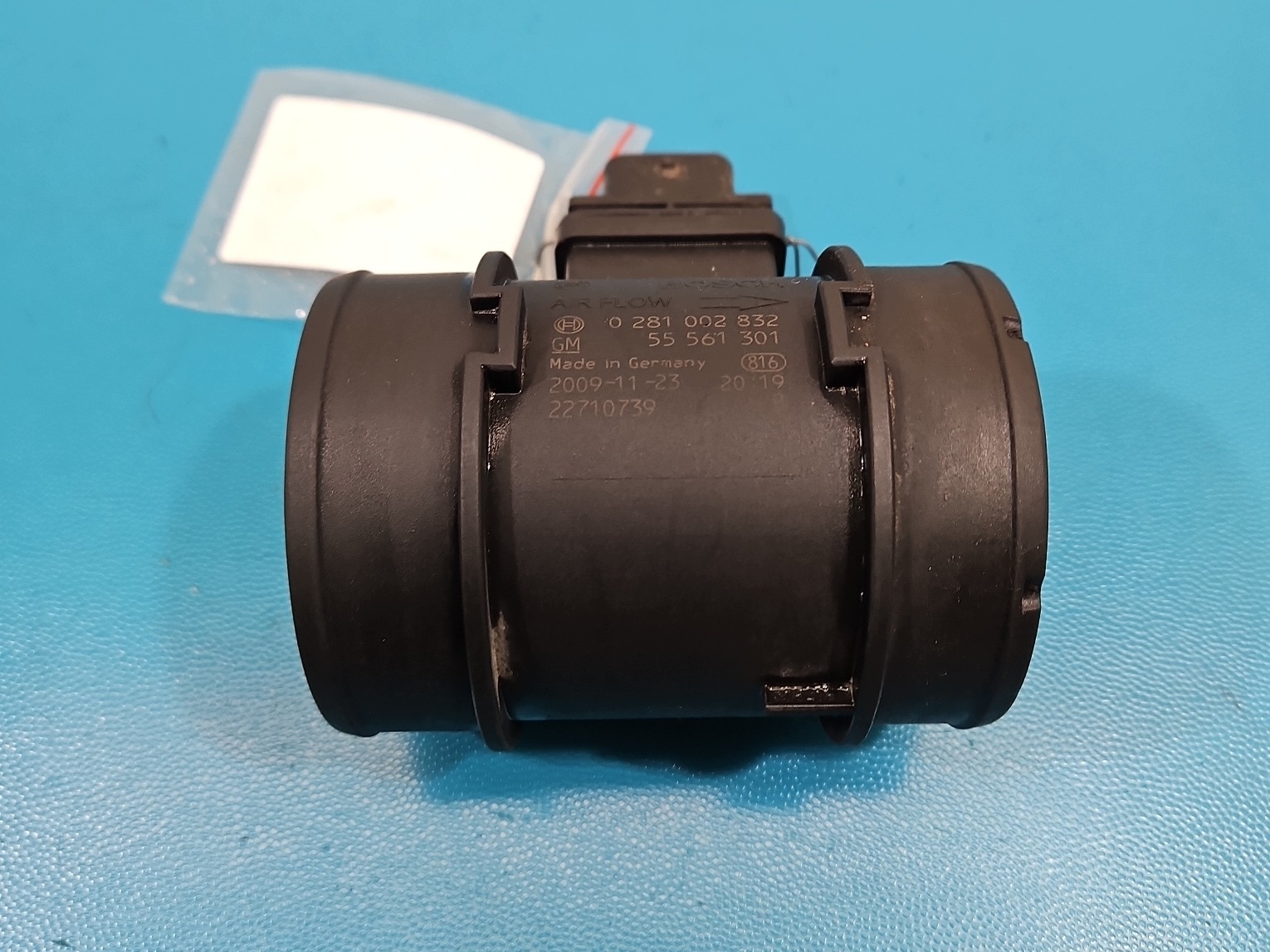 Caudalímetro OEM 0281002832 para Opel Corsa D 1.7 CDTi image 3