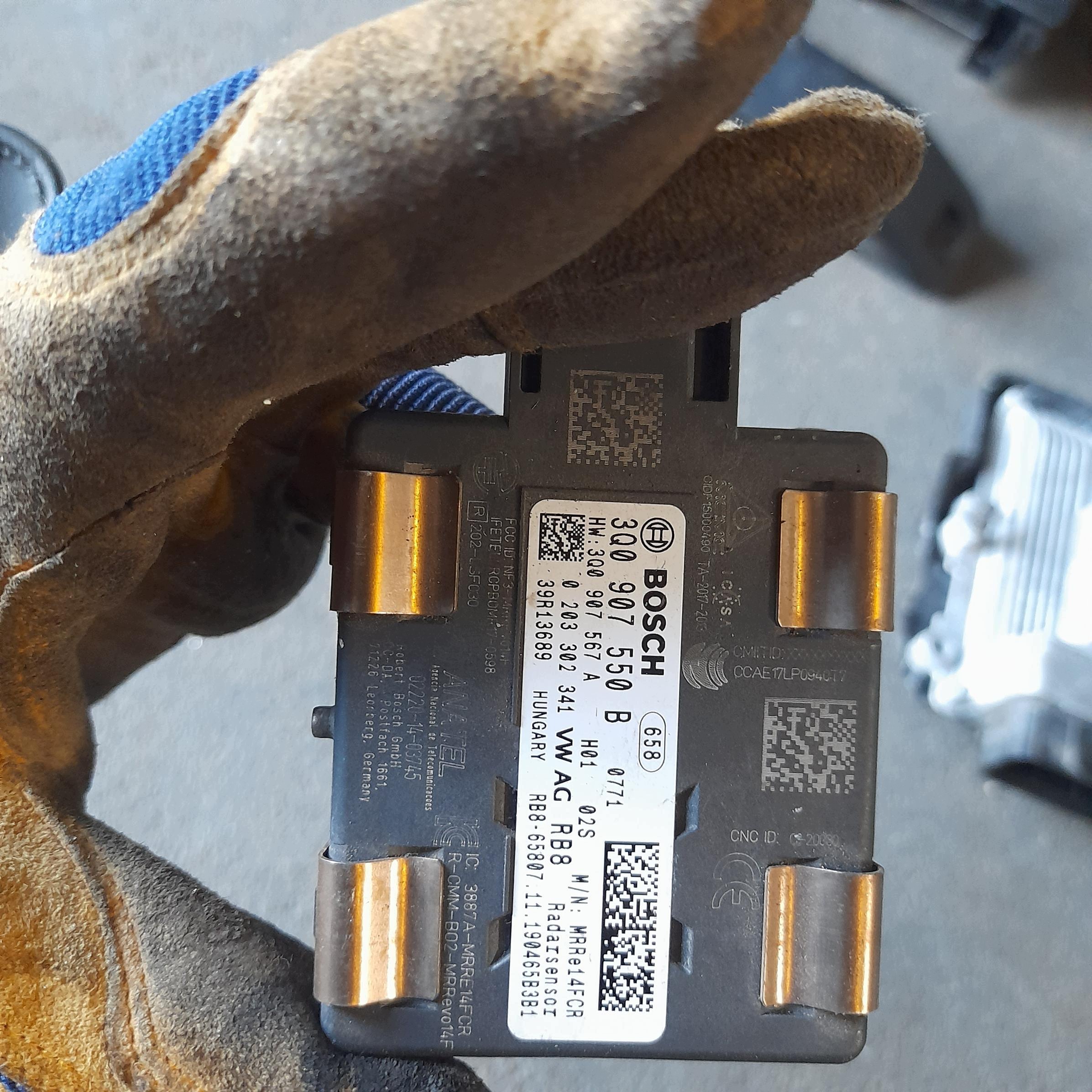 Sensor radar ACC OEM 3Q0907550B para VW Passat B8 image 5