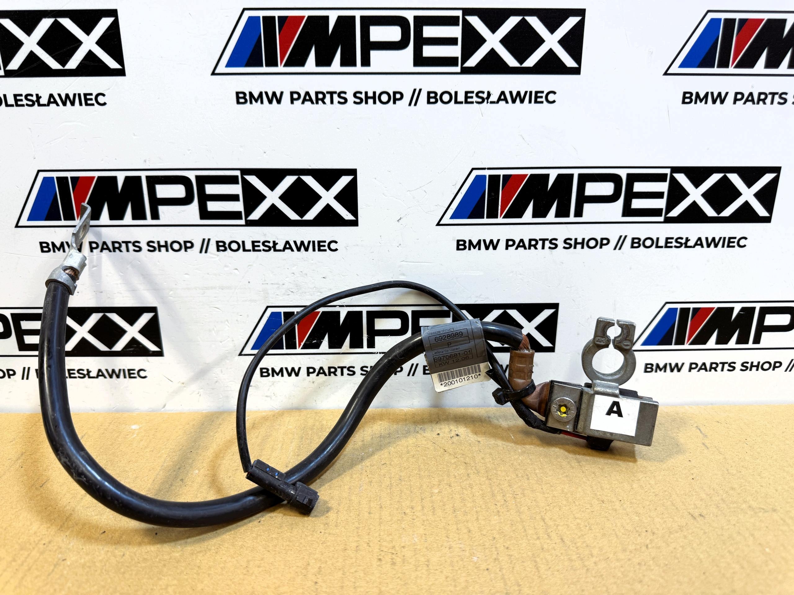 BMW Batteriekabel OEM 6970681 - Hintere Minusklemme image 2