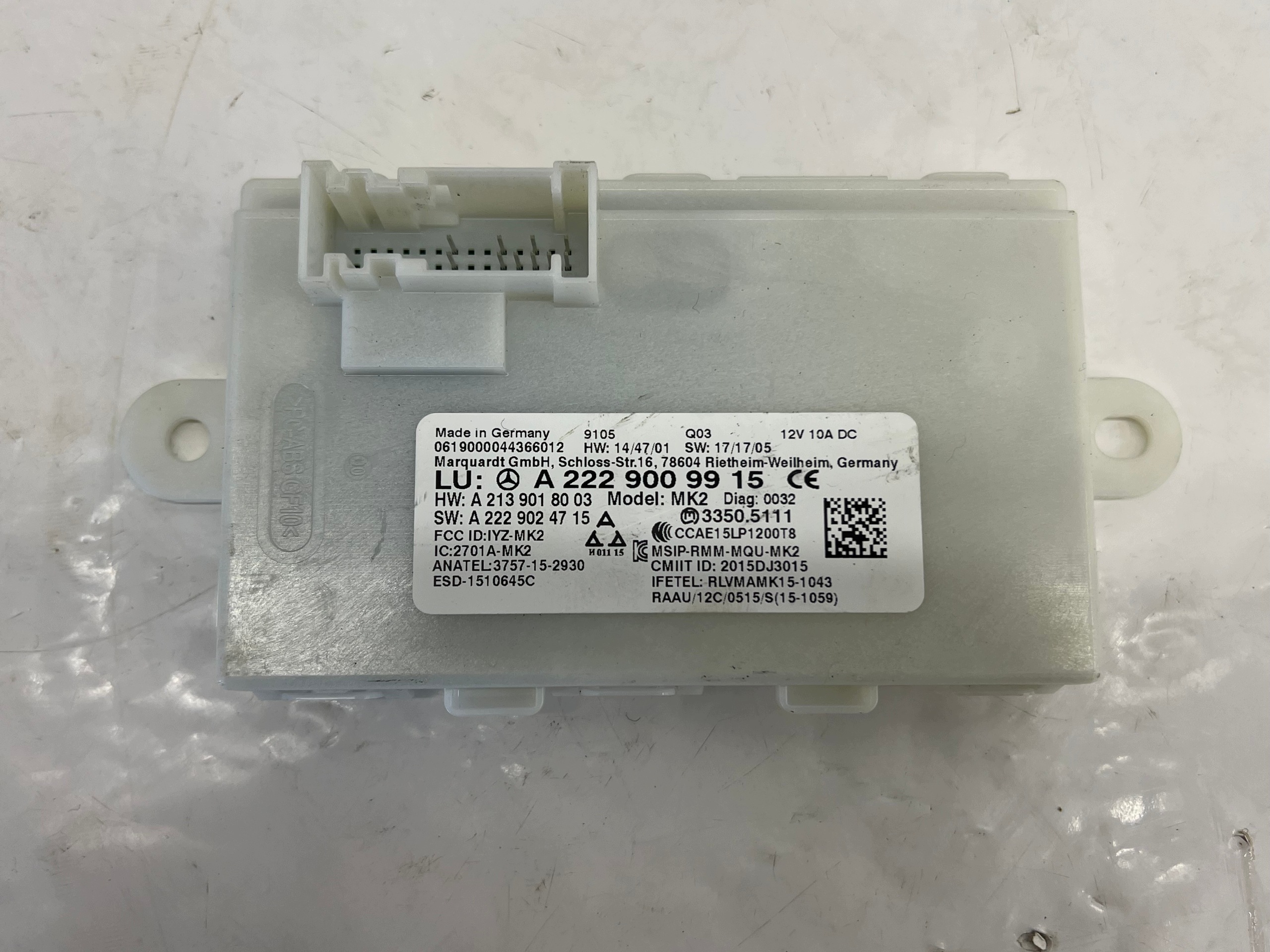 Peça Mercedes-Benz C63 AMG OEM A2229009915 image 2