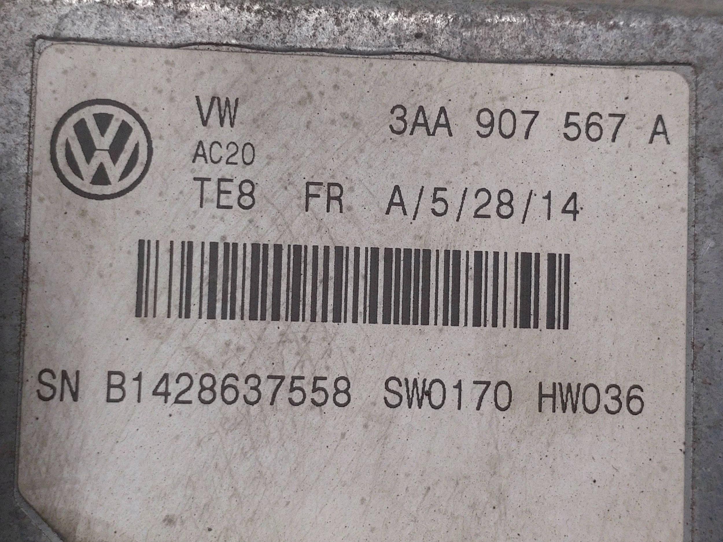Sensor radar ACC OEM 3AA907567A para VW Passat B7 image 7