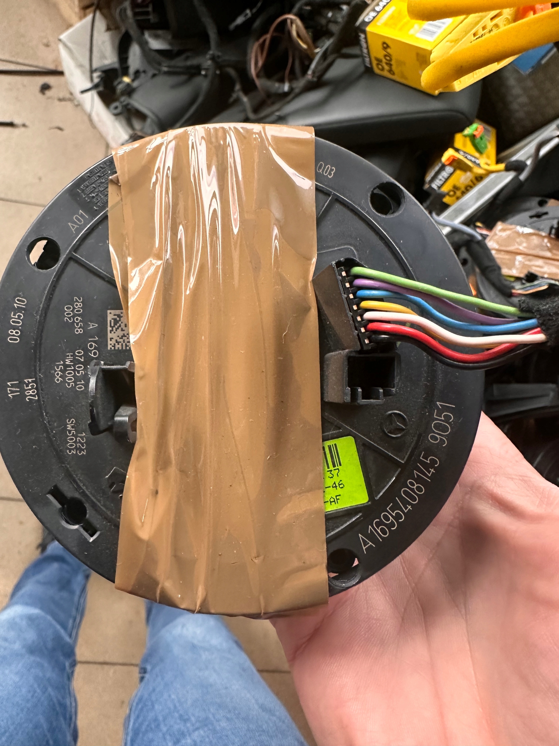 Sensor de ângulo de direção OEM A1694640818 Mercedes image 7