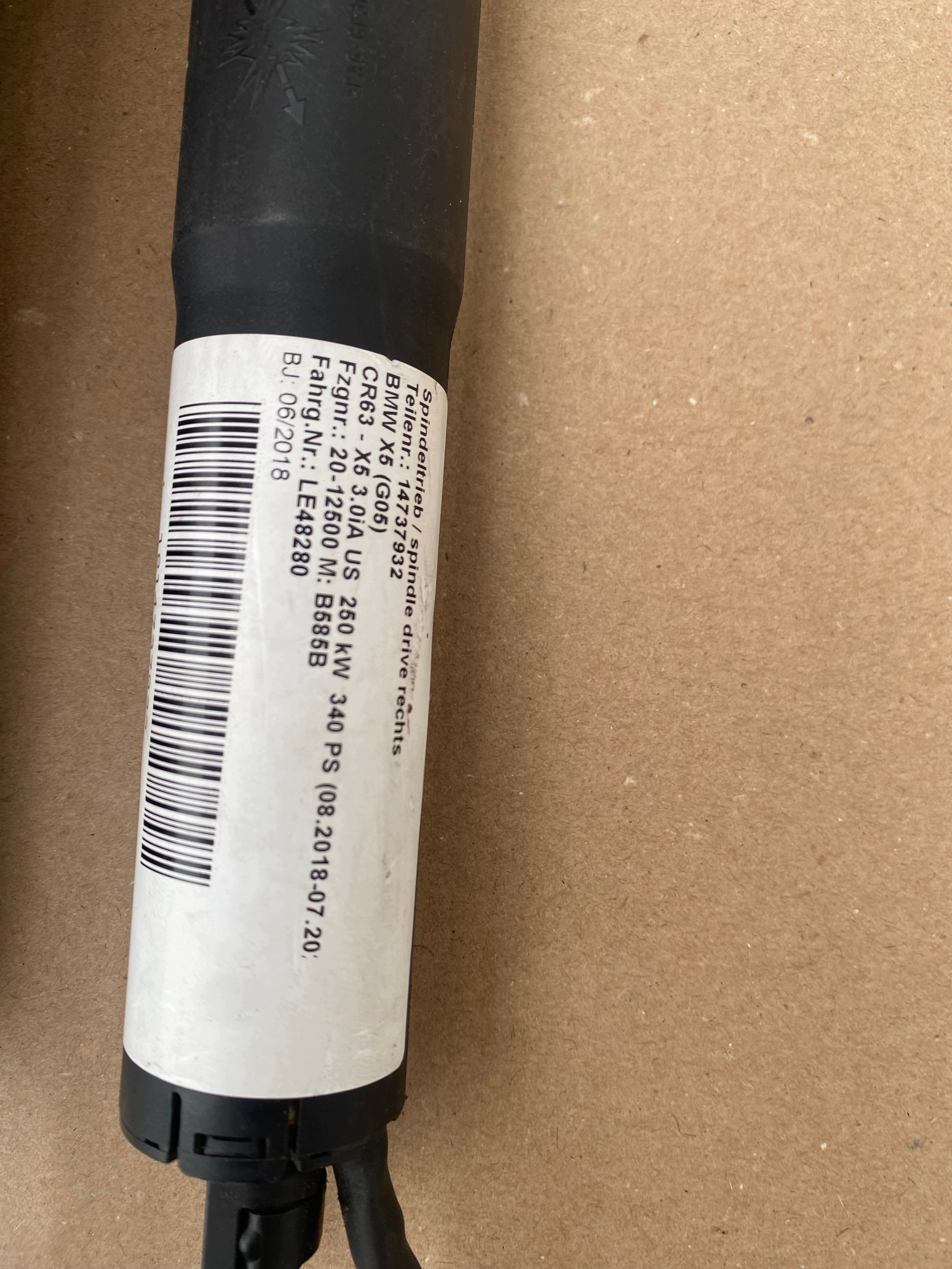 Heckklappendämpfer BMW X5 G05 OEM 7441799 - Gebraucht image 5