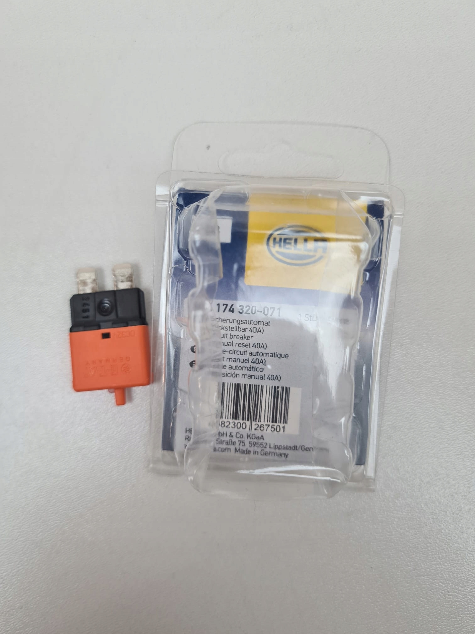 Relais de protection Hella 8JS 174 320-071 image 3