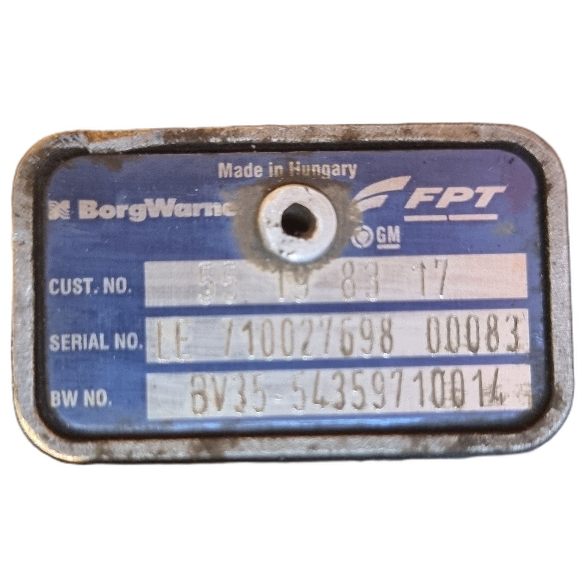 Turbo OEM 55198317 para Opel Corsa D 1.3 CDTI