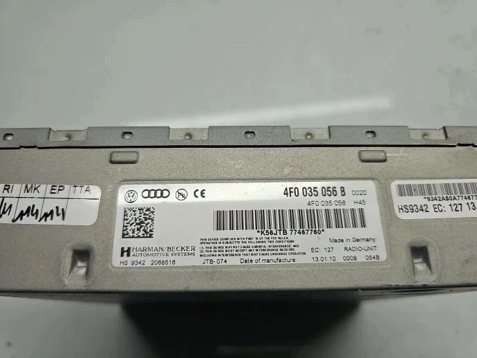 Audi A6 C6 Radio Tuner Module OEM 4F0035056B image 4