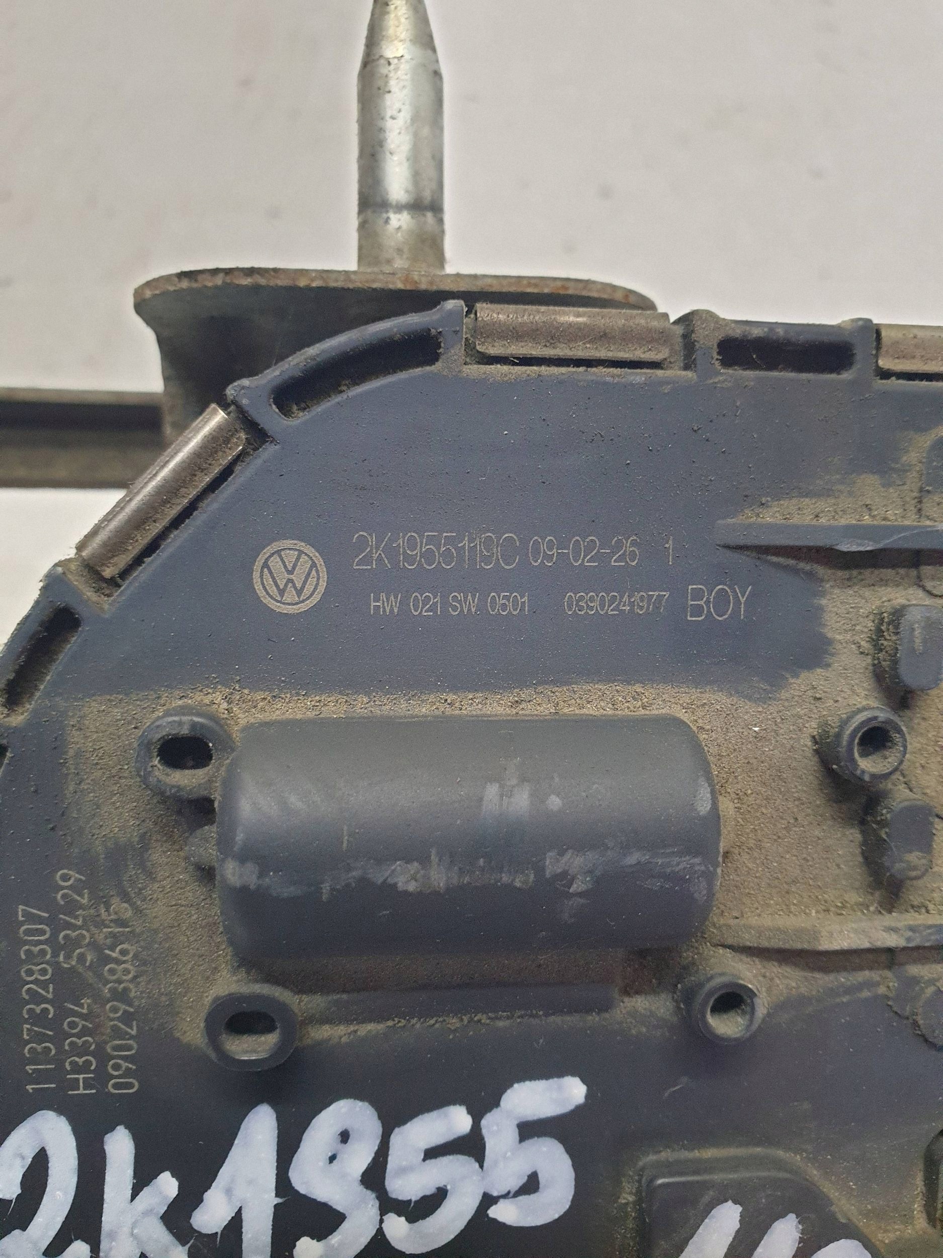 OEM 2K1955023G Frontscheibenwischermotor VW Caddy III image 3