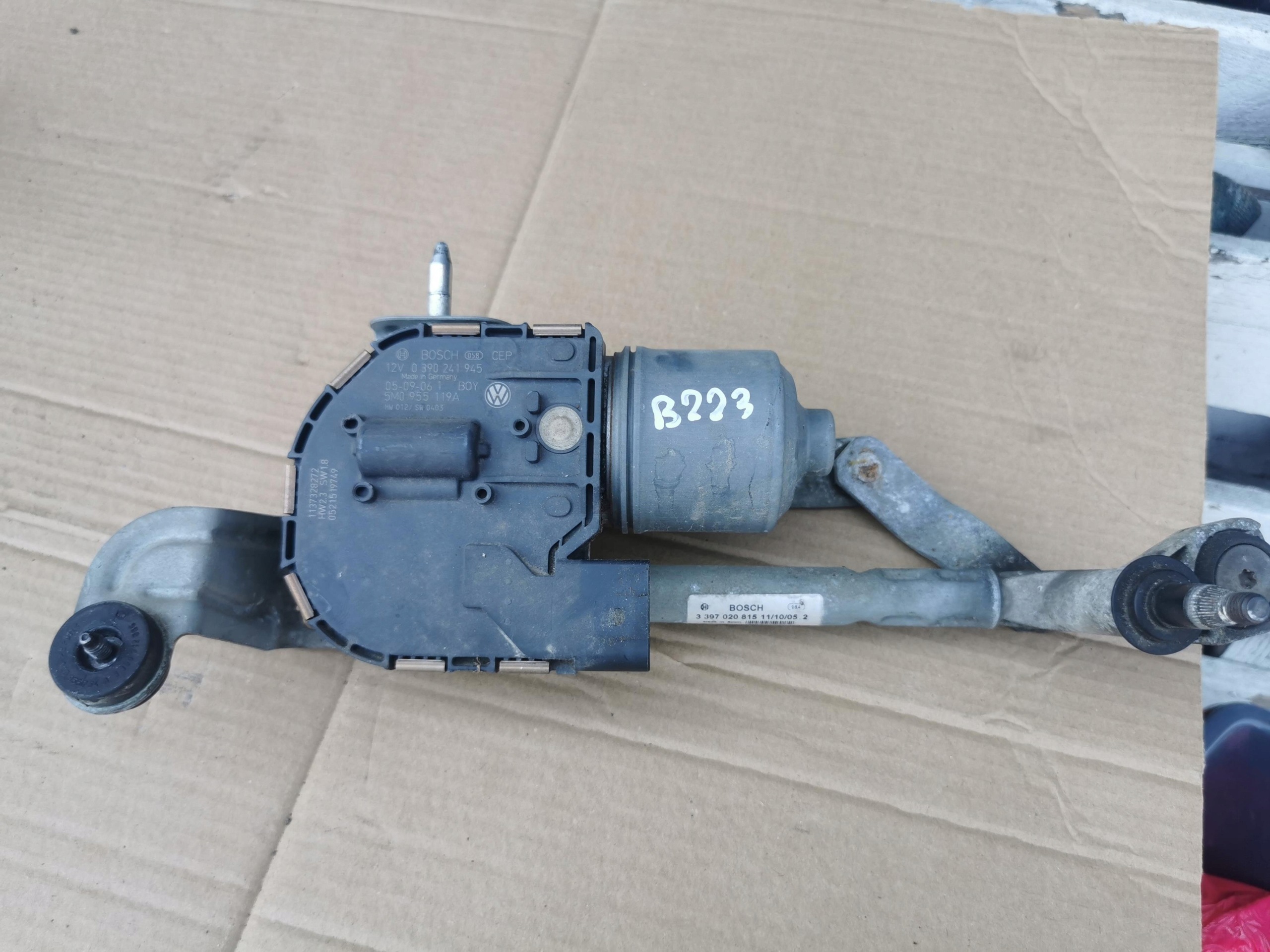 OEM 5M0955119A 5M0955023D Scheibenwischer-Mechanismus links image 2