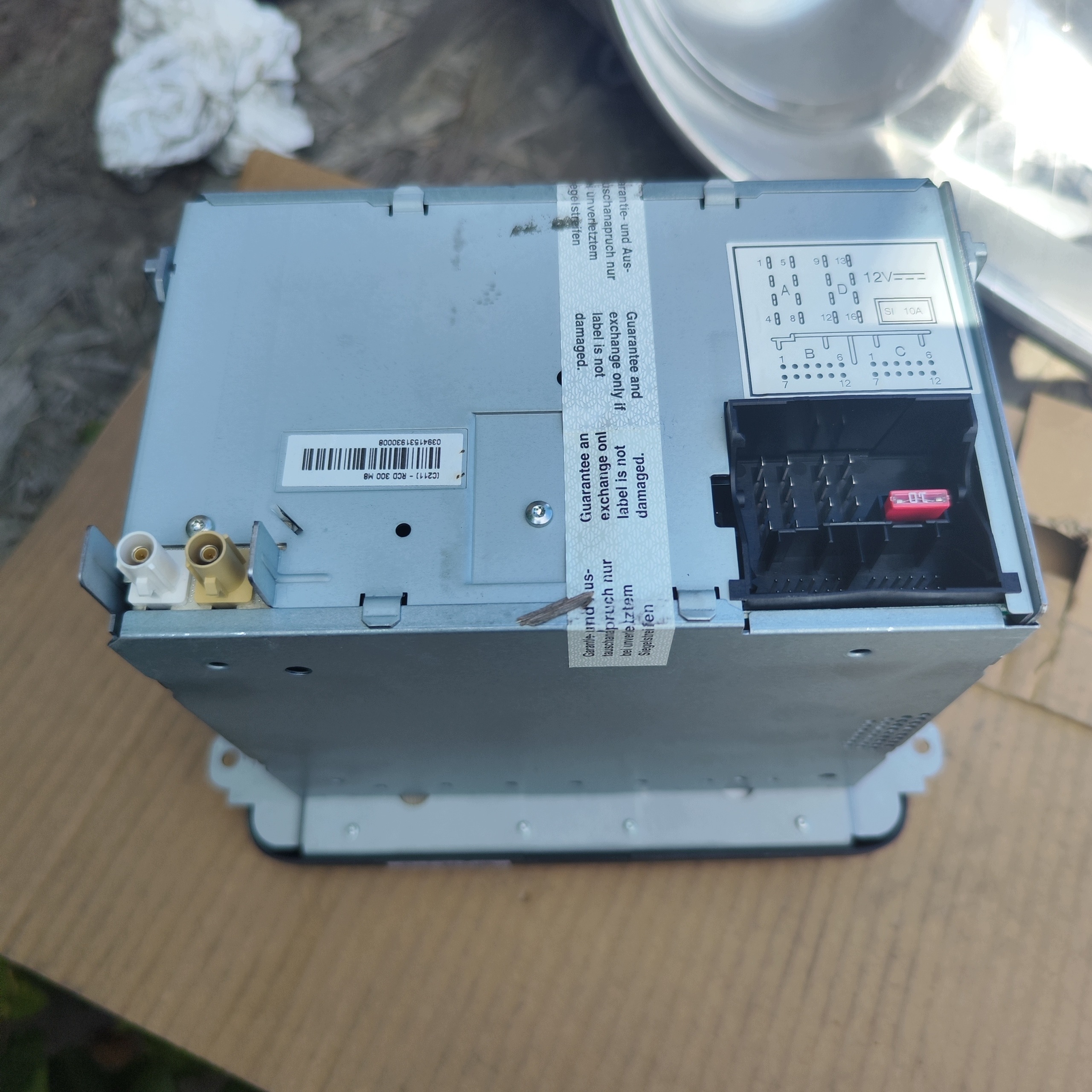 OEM 1K0035186R Werksradio für VW Passat B6 image 4