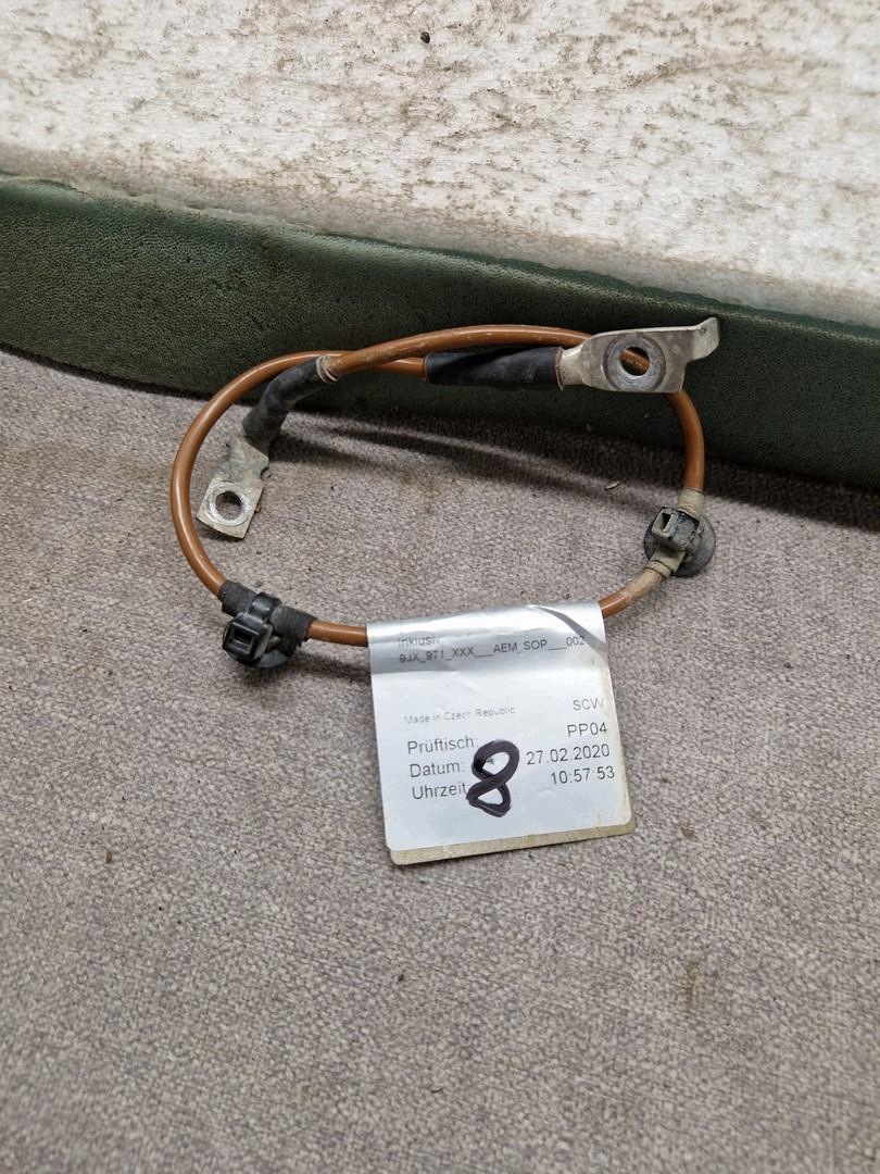 Porsche Taycan Massekabel OEM 9J1971244M image 2