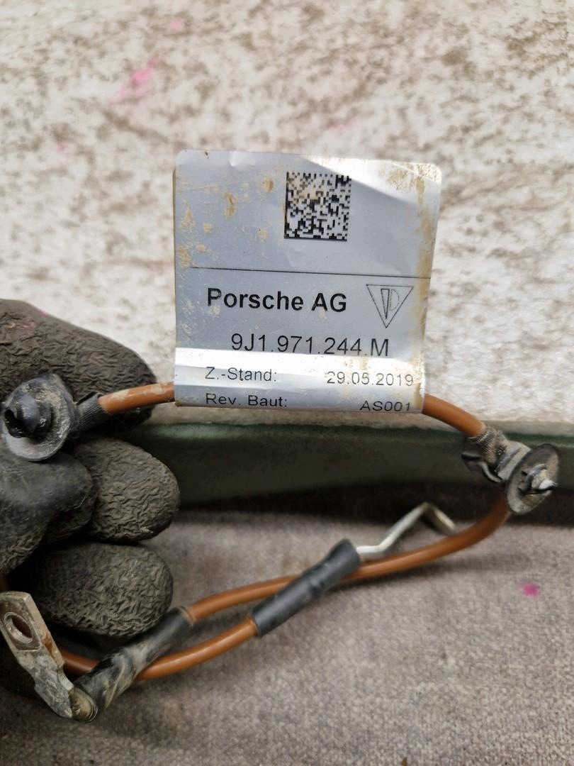 Porsche Taycan Massekabel OEM 9J1971244M image 3