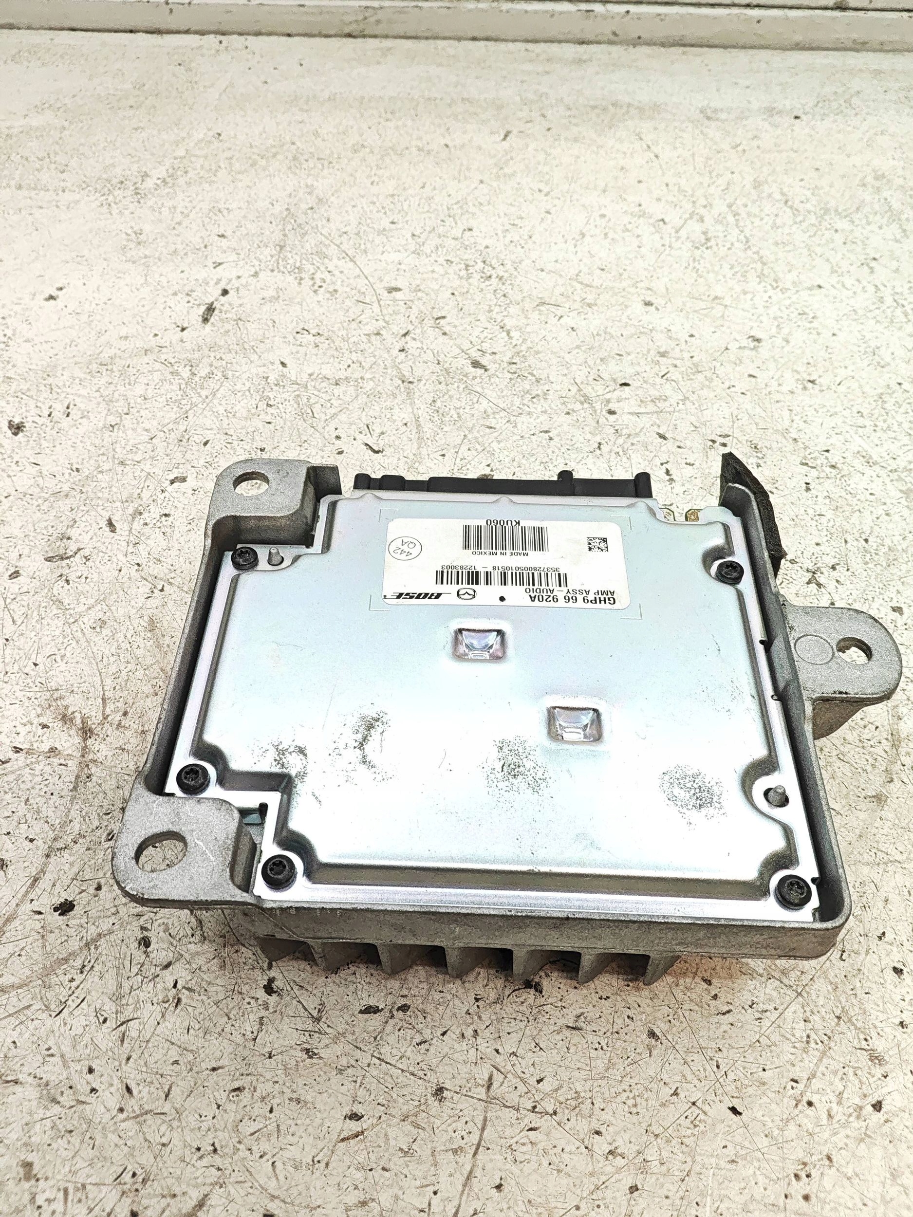 Mazda 6 GJ Bose Radio Amplifier OEM GHP966920A