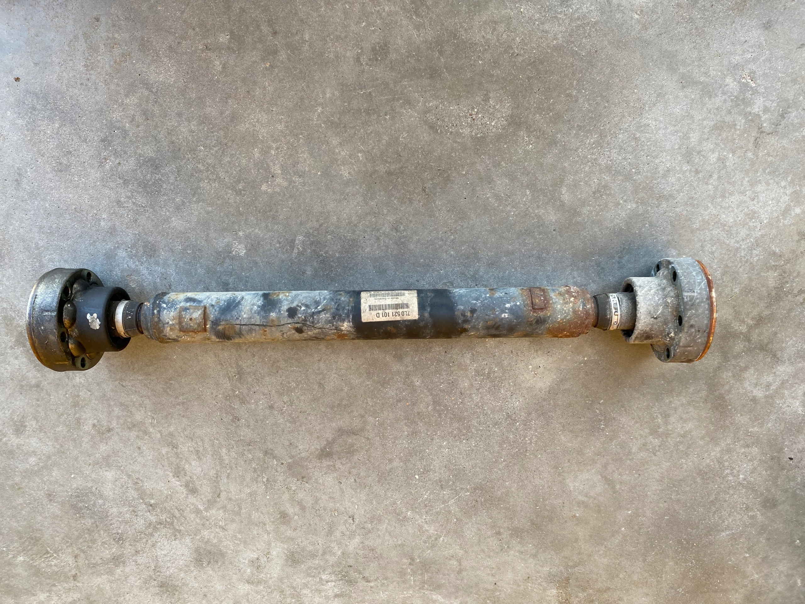 Arbre de Transmission OEM 7L0521101D Porsche Cayenne I image 2