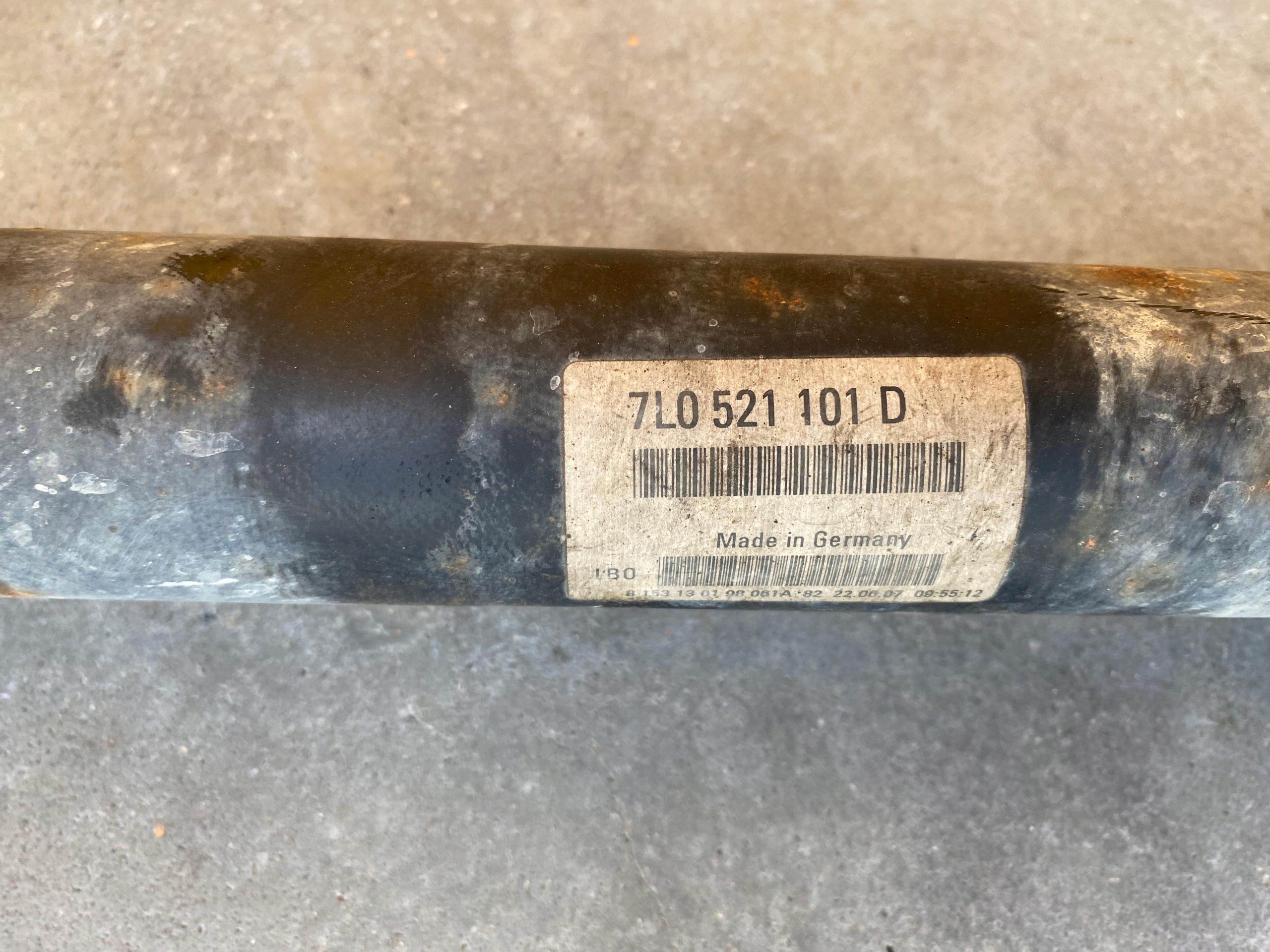 Vetokela OEM 7L0521101D Porsche Cayenne I:lle