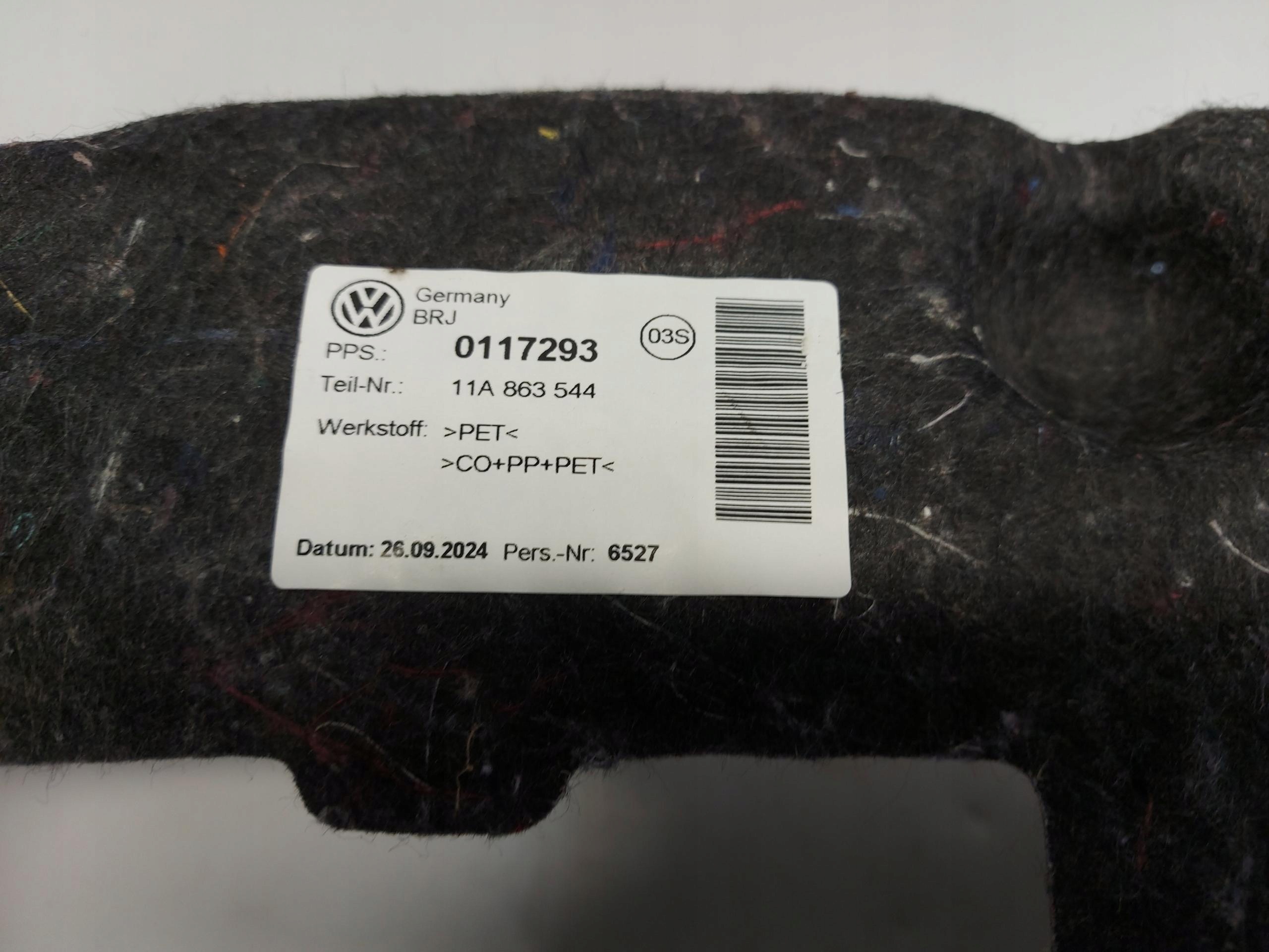 VW ID.4/ID.5 Kofferbakmat OEM 11A863544 image 3