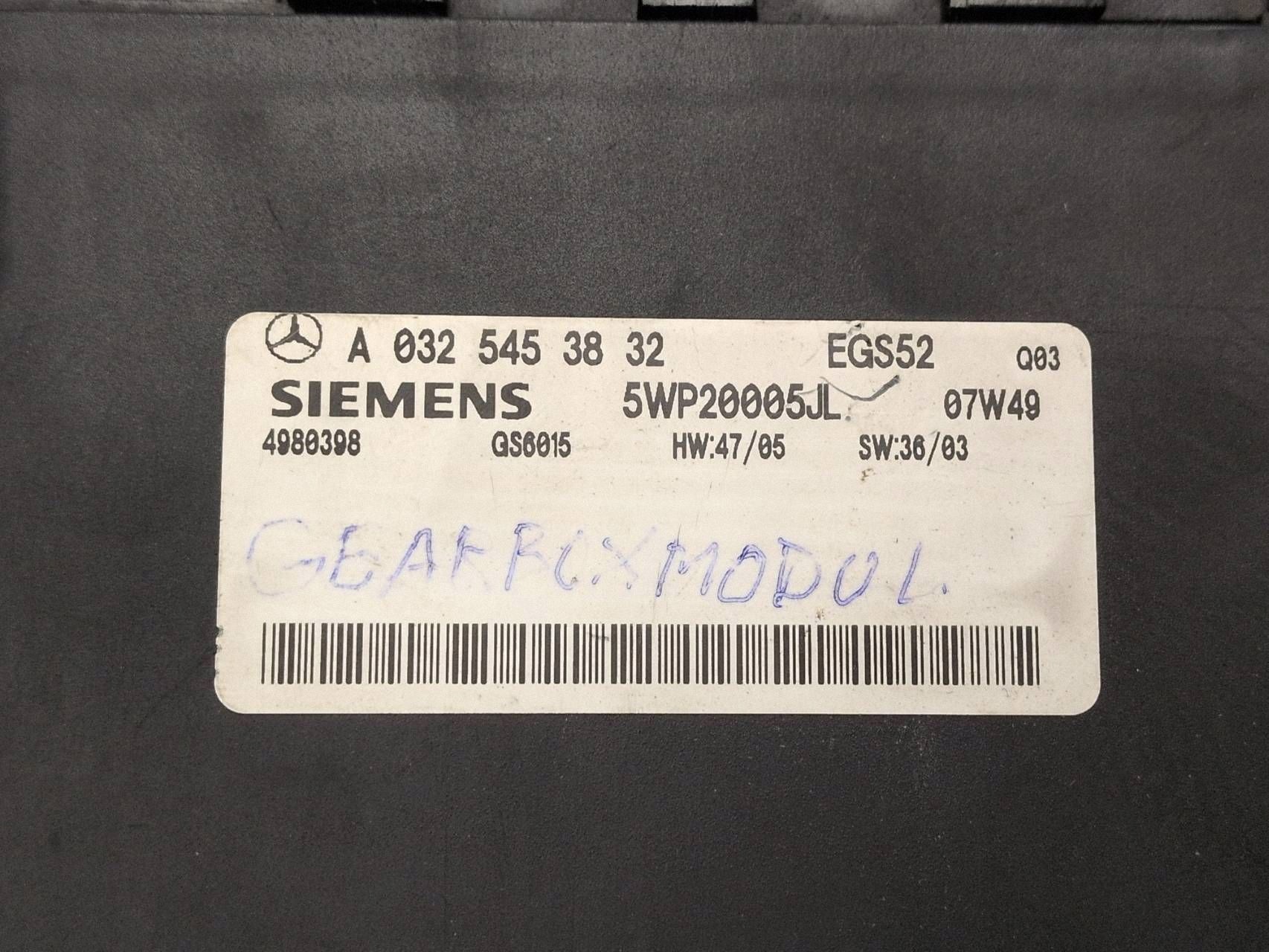 Module Boîte Vitesses Mercedes-Benz OEM A0325453832 2K image 5