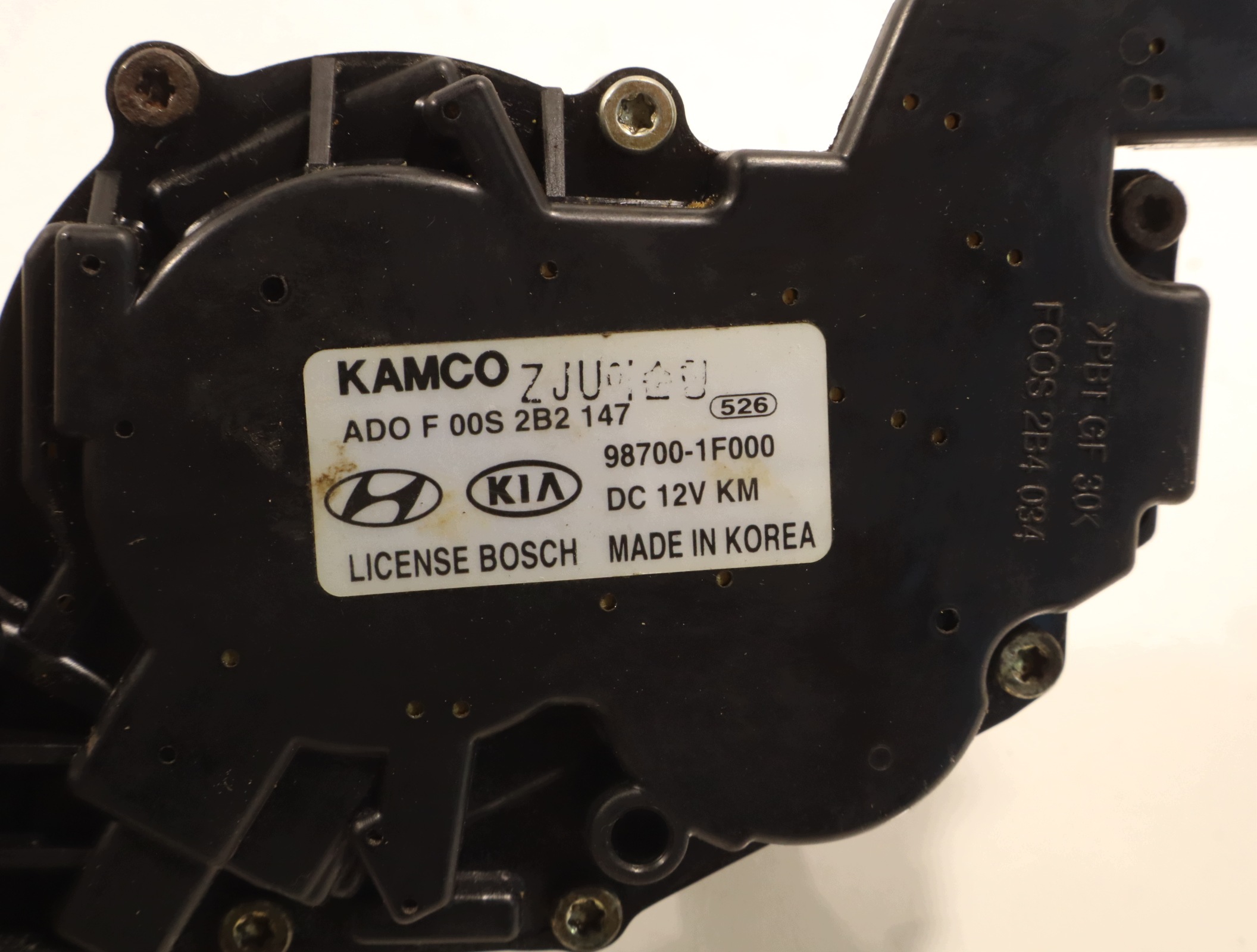 Kia Sportage II 04-10 Heckwischermotor OEM 98700-1F000 image 7