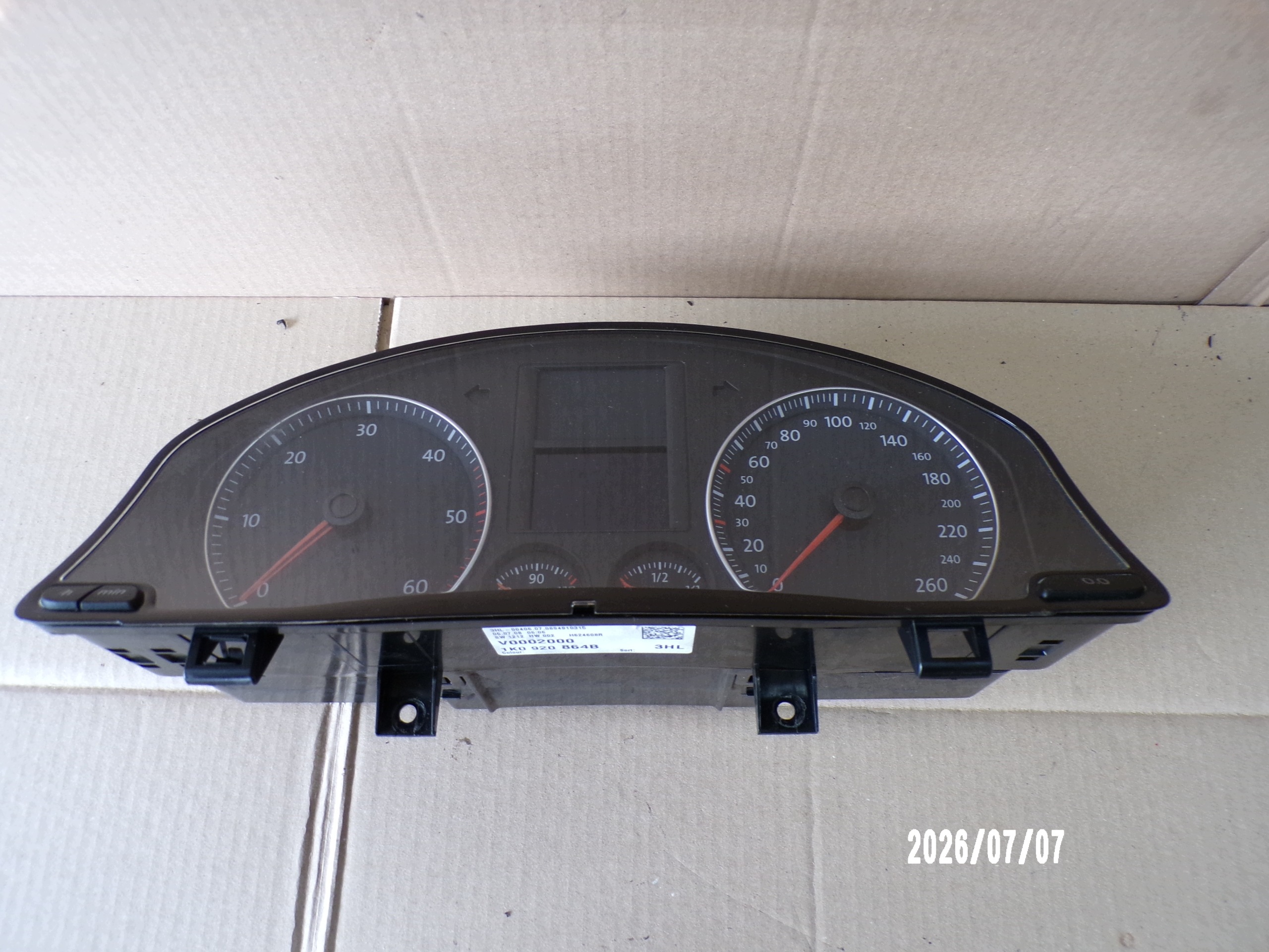 Compteur VW Golf V 1.9 TDI OEM 1K0920864B image 4