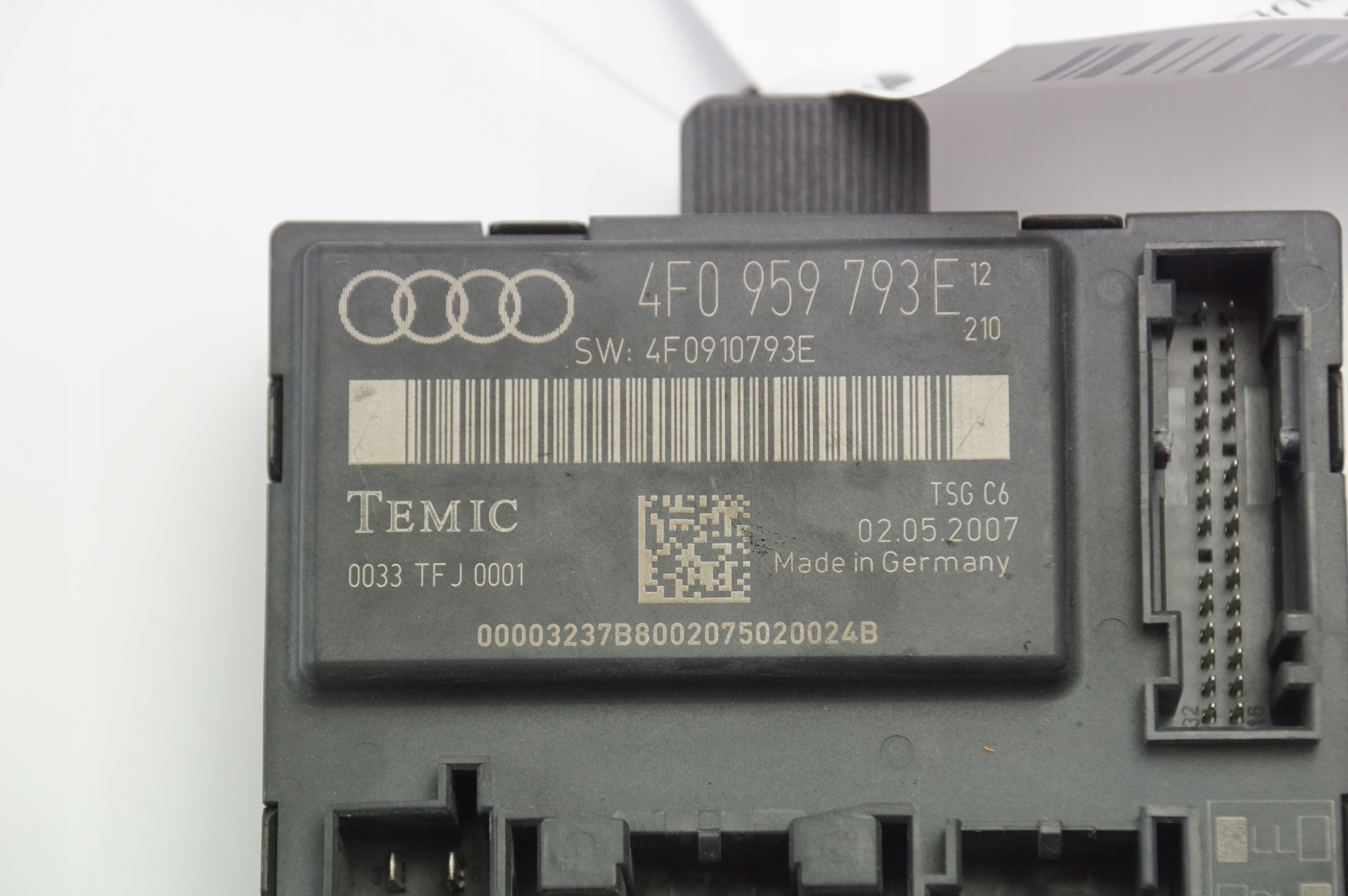 Module de porte avant gauche OEM 4F0959793E Audi A6 S6 C6 image 3
