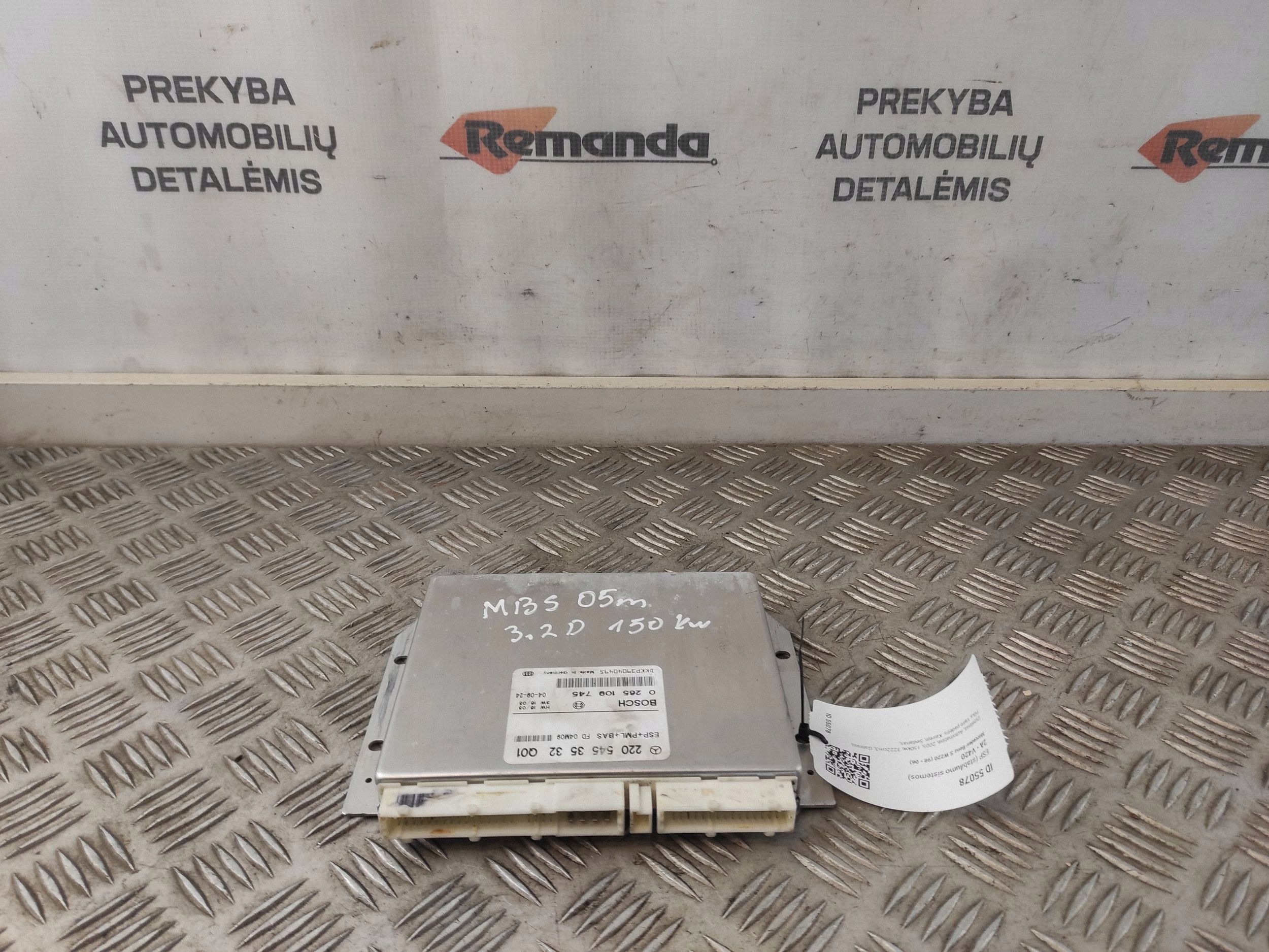 Módulo ESP OEM 2205453532 para Mercedes-Benz Classe S W220 image 2